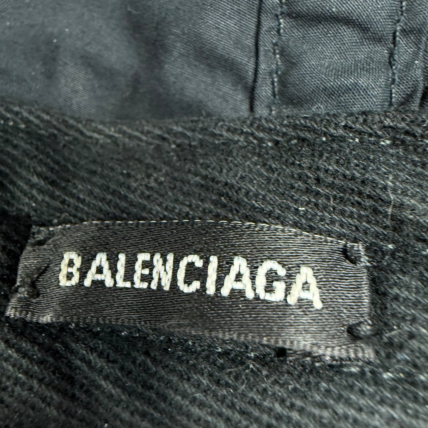 Balenciaga Mode Embroidered Big Logo ‘Black’ Cap