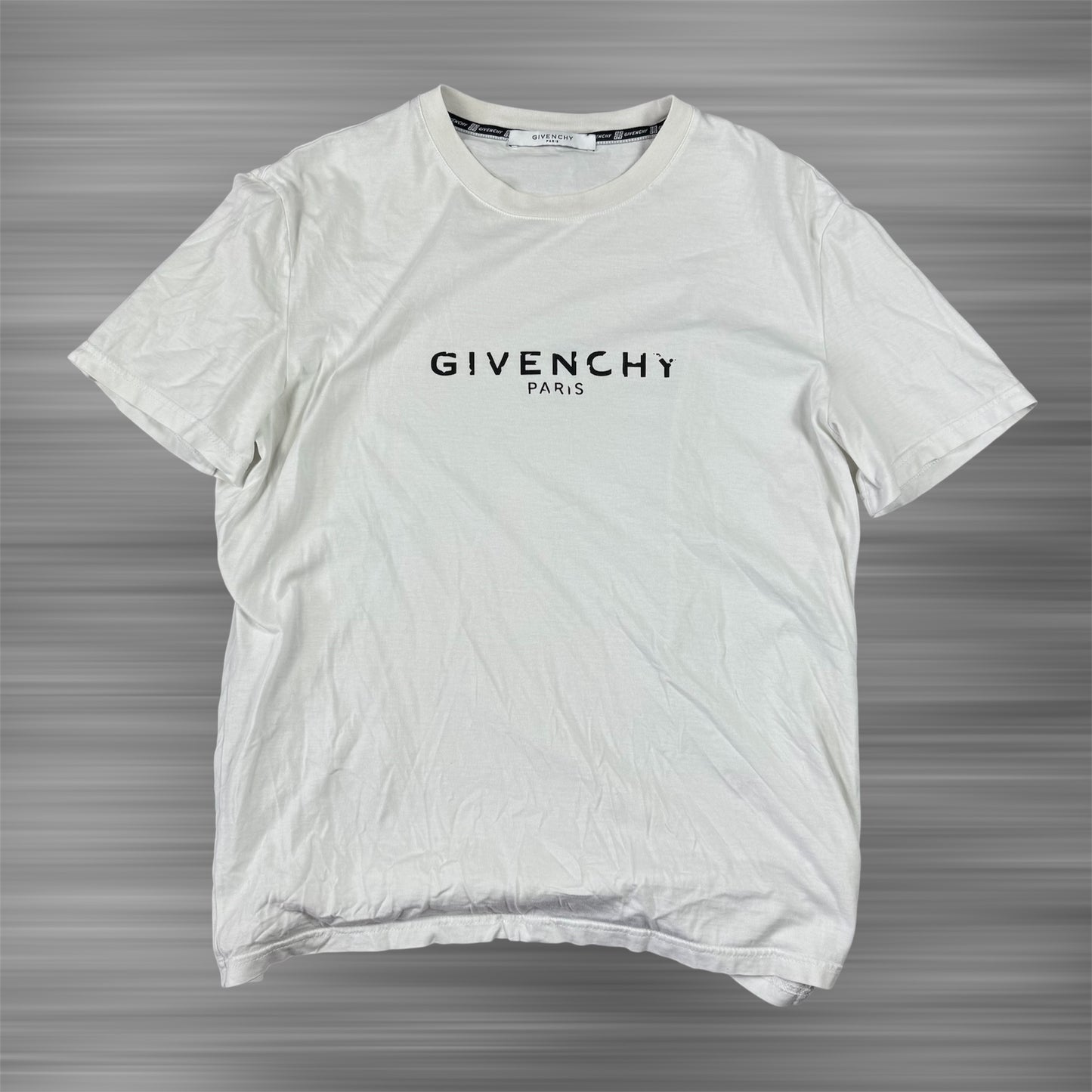 Givenchy Distressed Logo T-Shirt