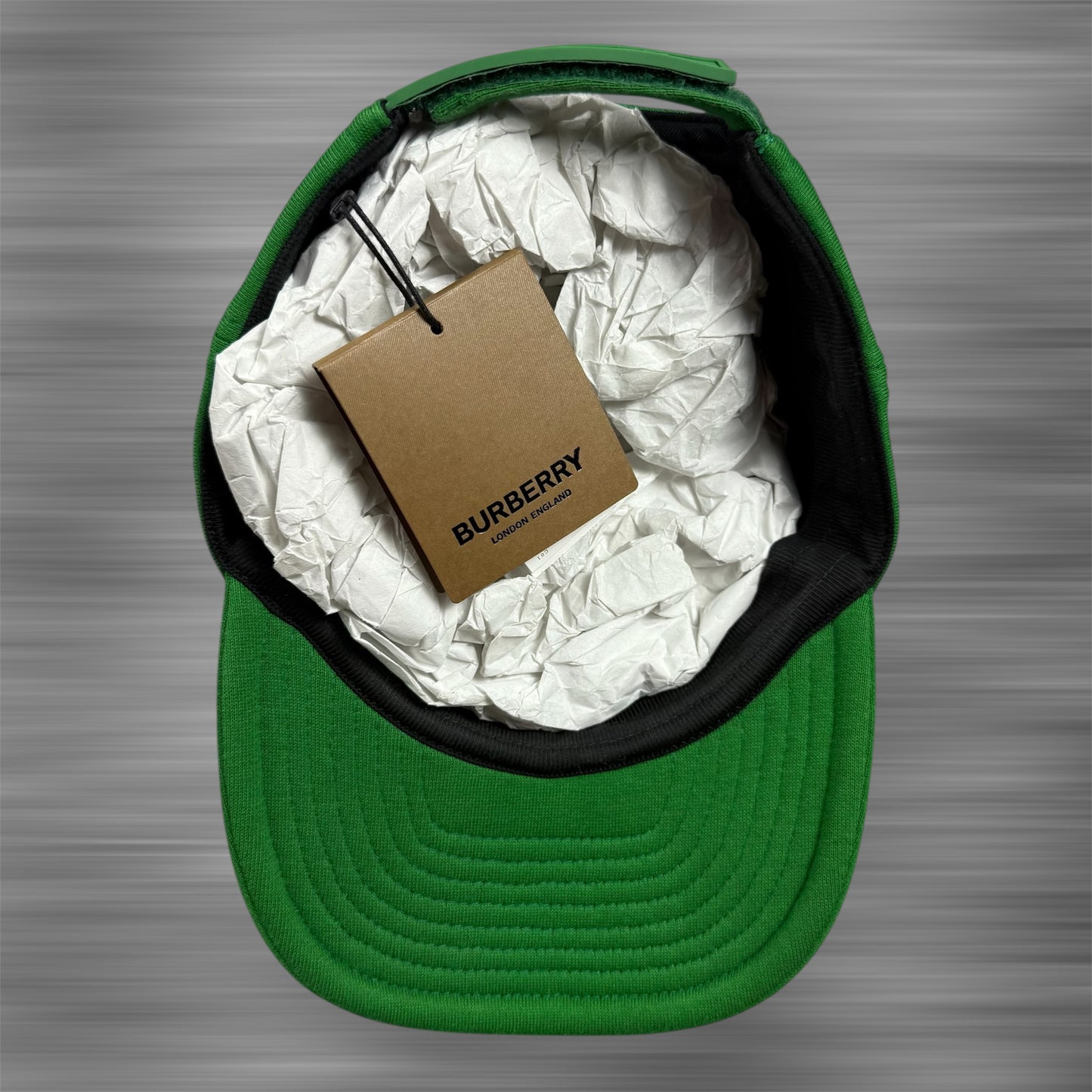 Burberry Logo Patch ‘Green’ Baseball Cap