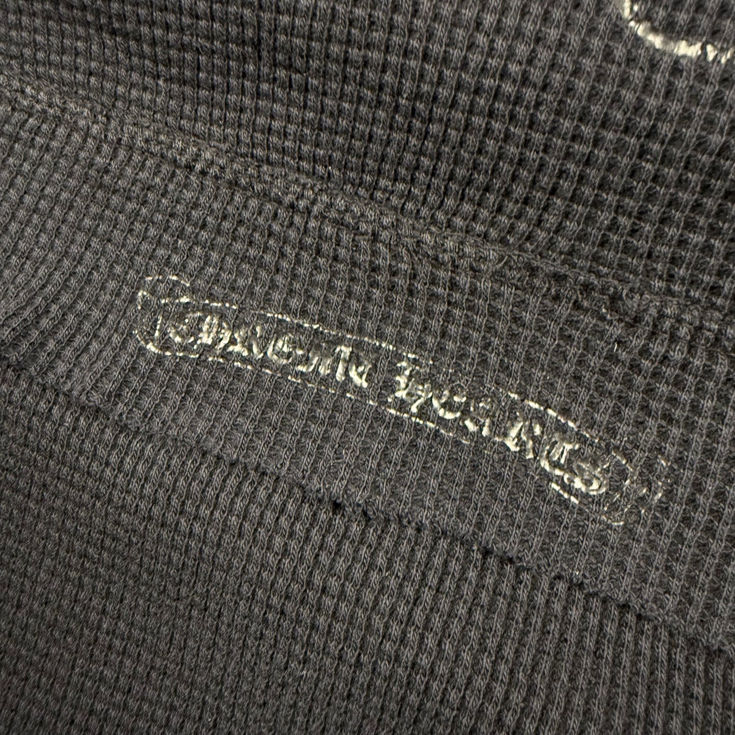 Chrome Hearts Horseshoe Thermal ‘Black’ Hoodie