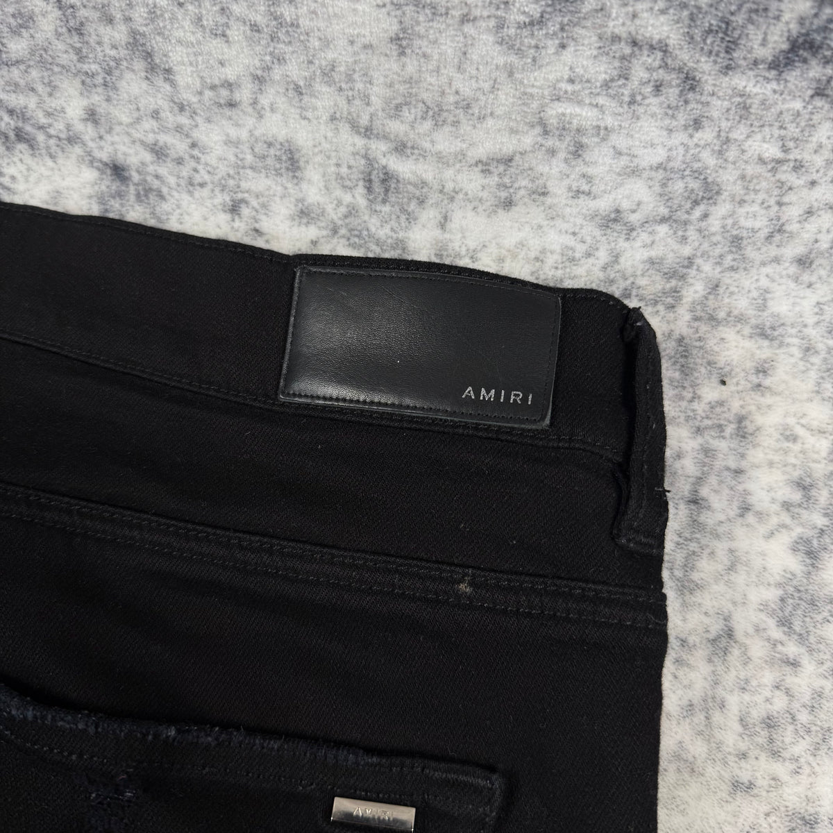 AMIRI Tie-Dye Core ‘Black’ Skinny Jeans
