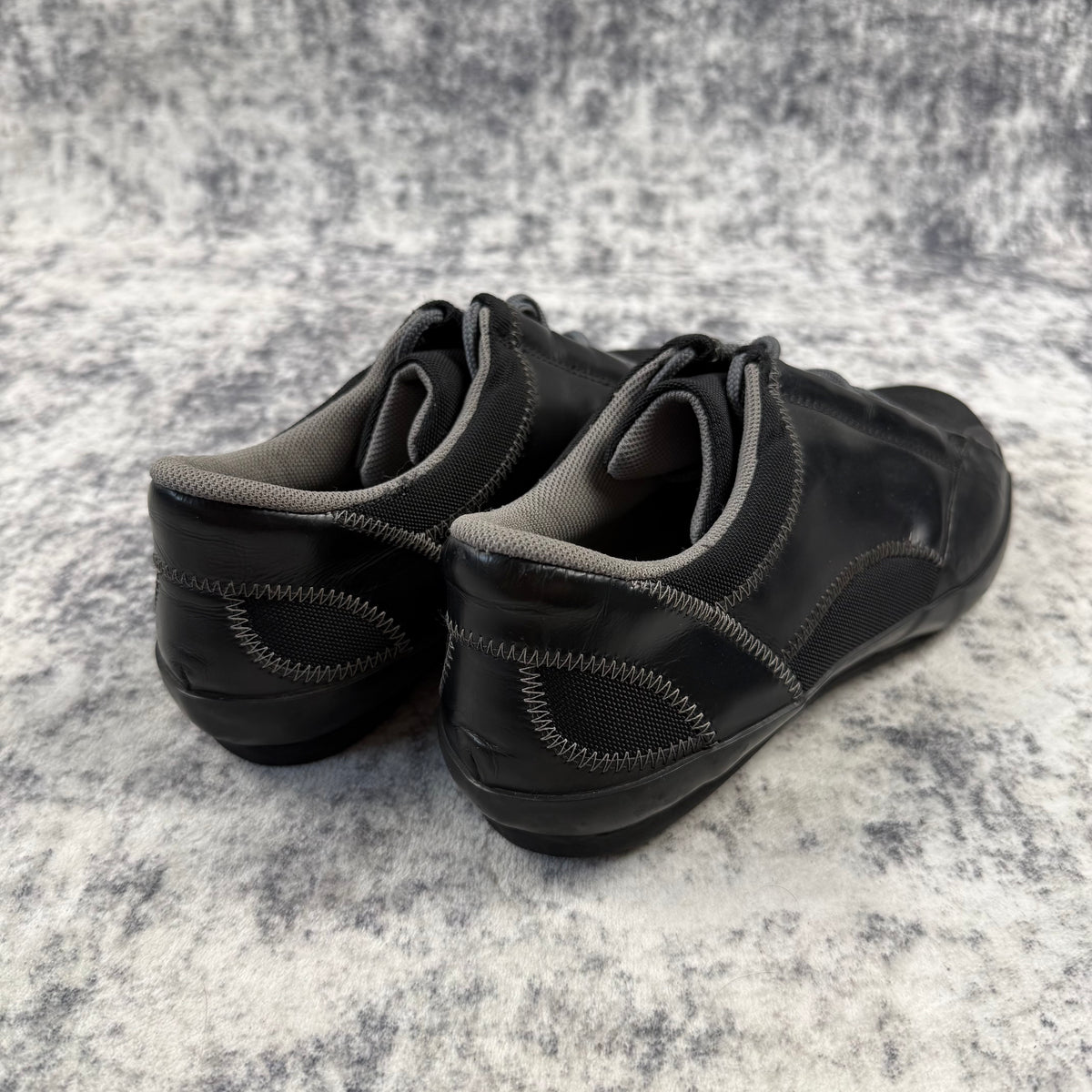 Issey Miyake Archive Leather & Mesh Technical Sneakers