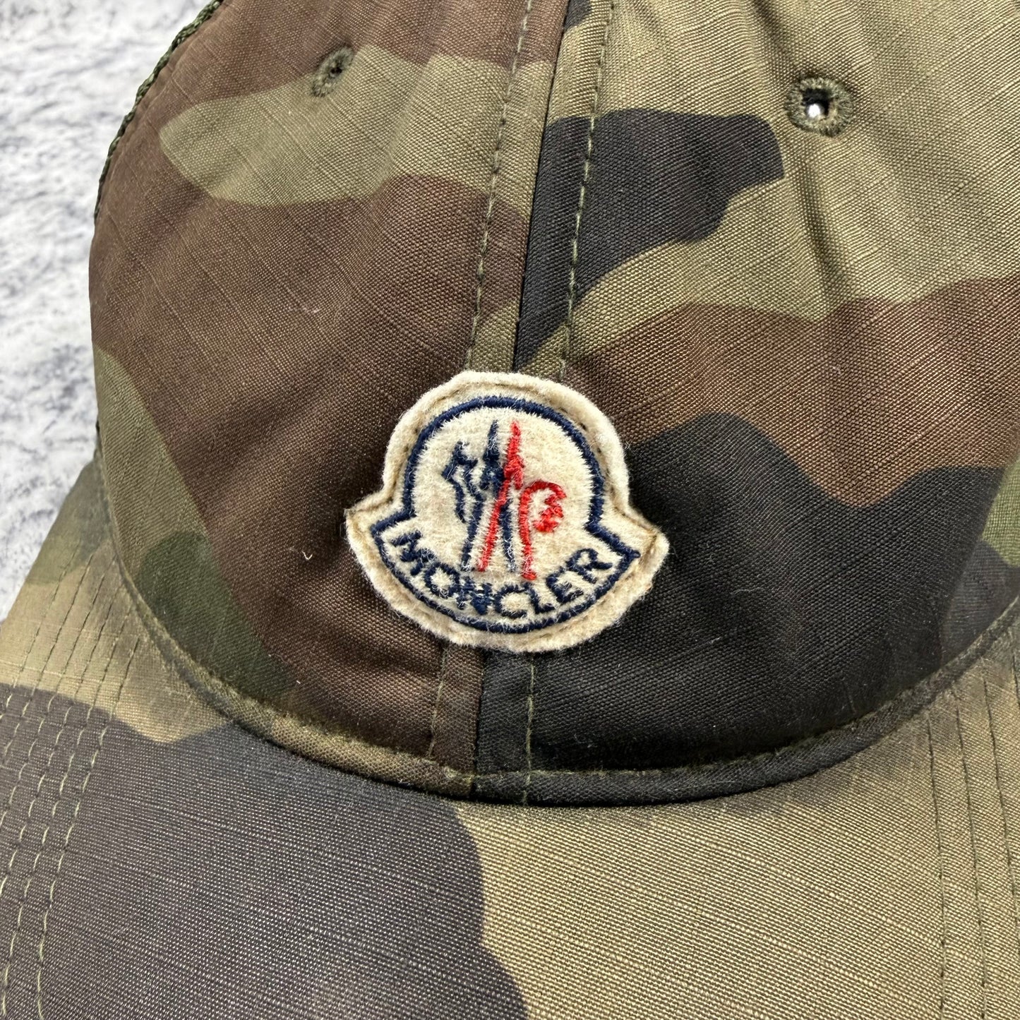 Moncler Camouflage Baseball Cap