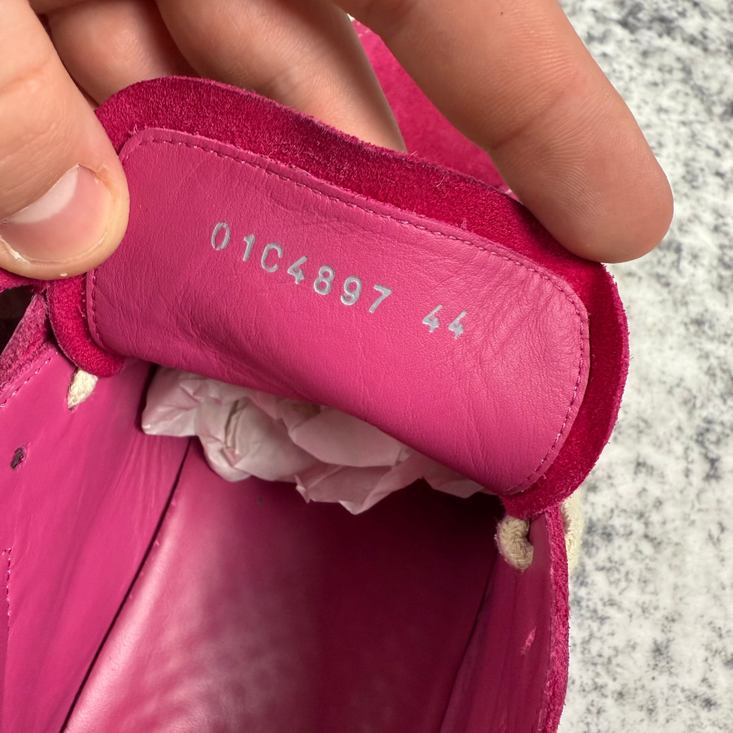 Rick Owens Vintage Vans Suede ‘Pink’ Shoes