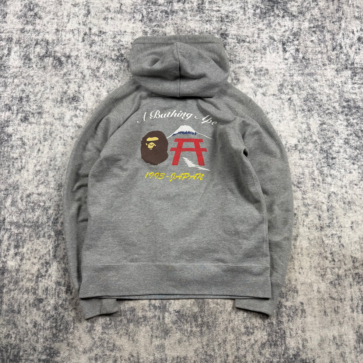 BAPE Japan Embroidery Holiday Pullover Hoodie