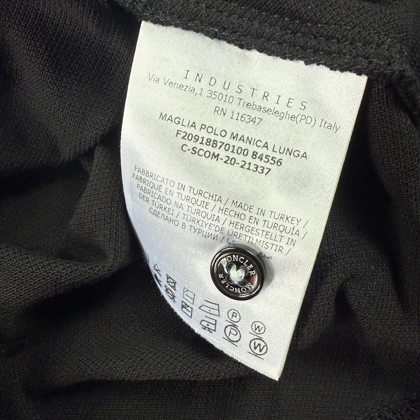 Moncler Polo Long Sleeve ‘Navy’