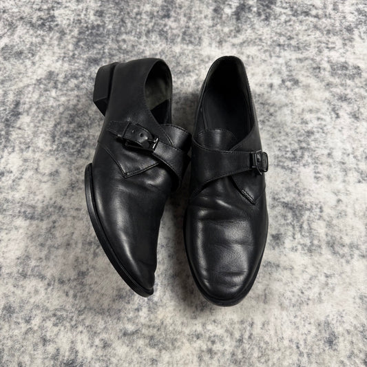 Alexander Wang Ruby Monk Strap ‘Black’ Leather Shoes