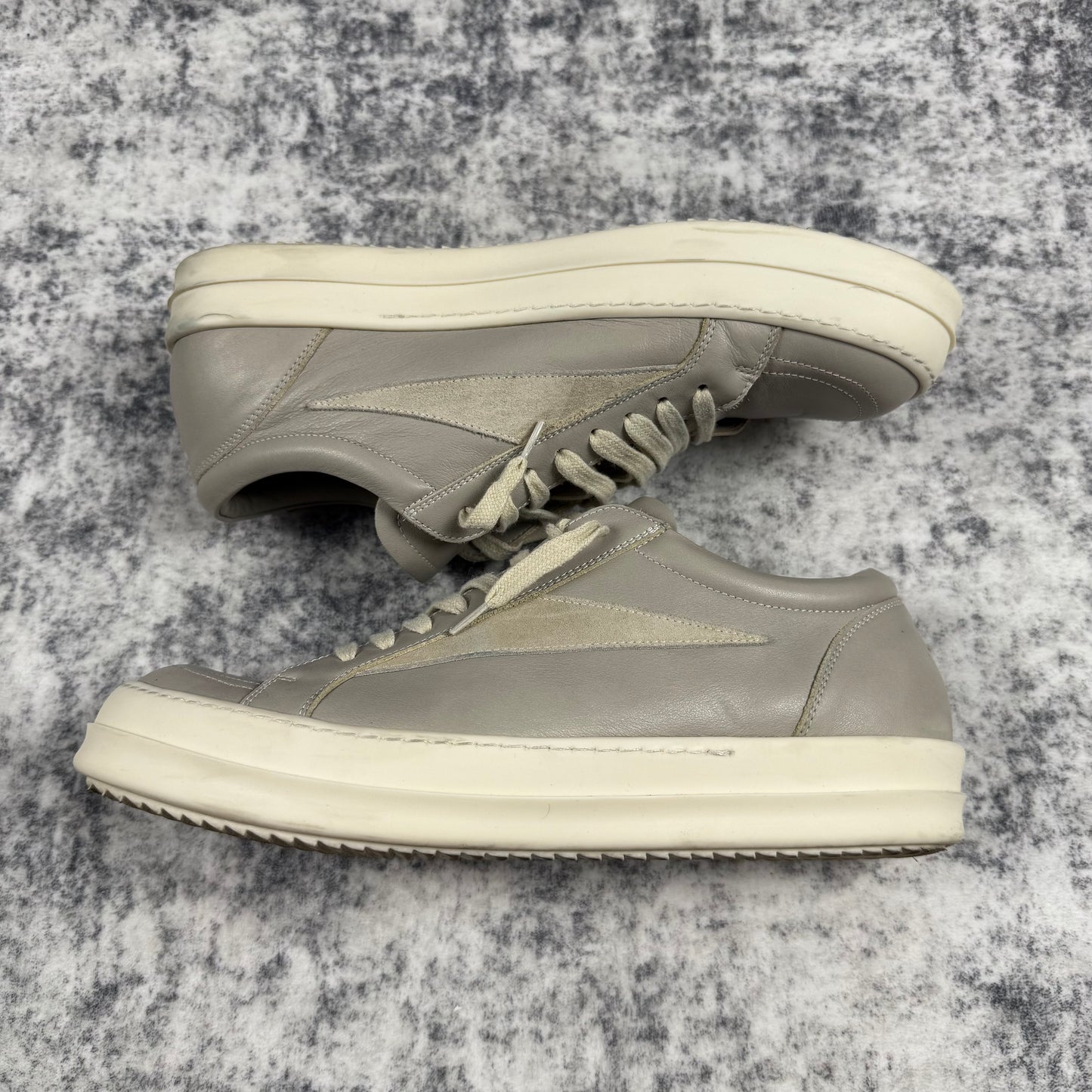 Rick Owens Vintage Vans Leather ‘Pearl’ Shoes