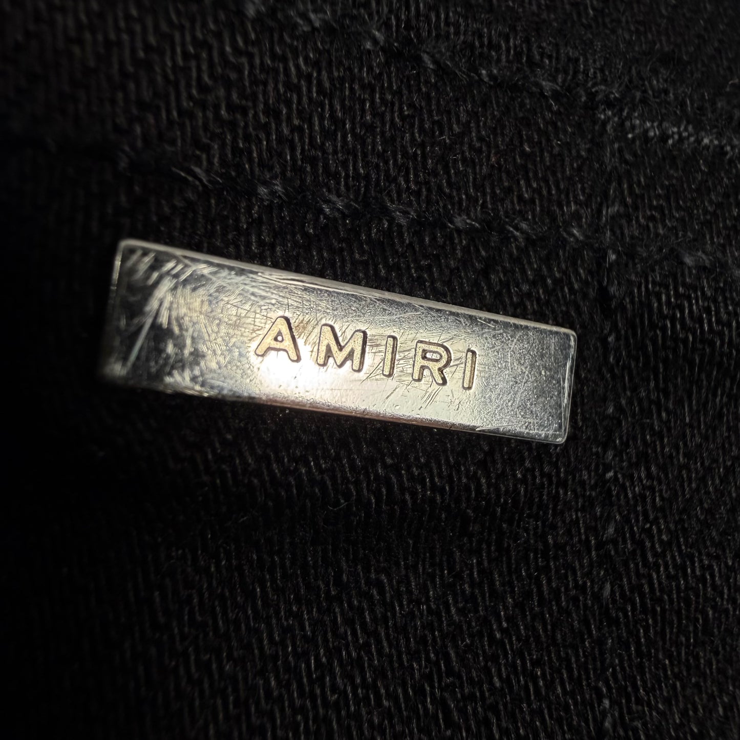 Amiri MX1 Distressed Tapered Leg ‘Black’ Jeans