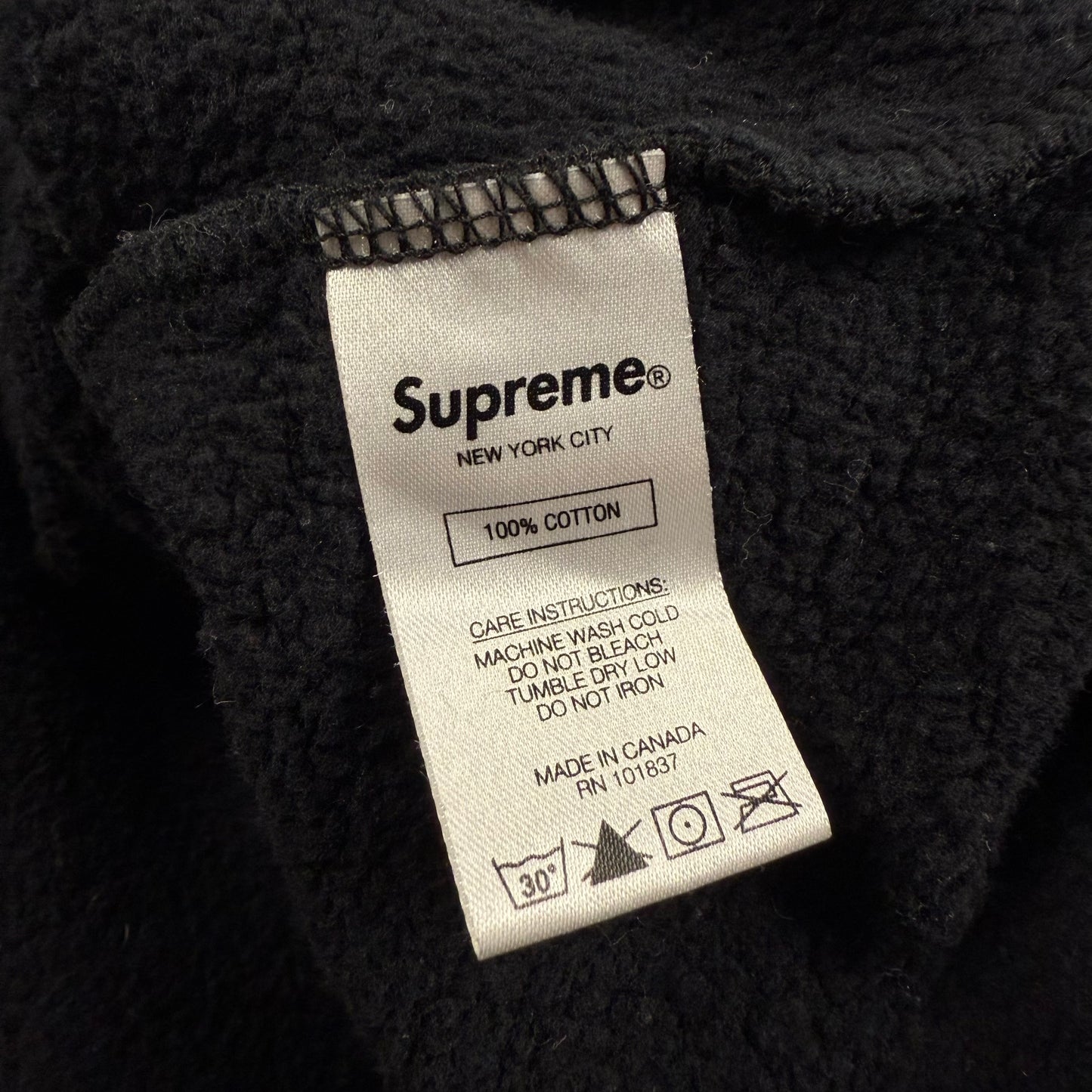 Supreme SS/20 Crossover ‘Black’ Hoodie