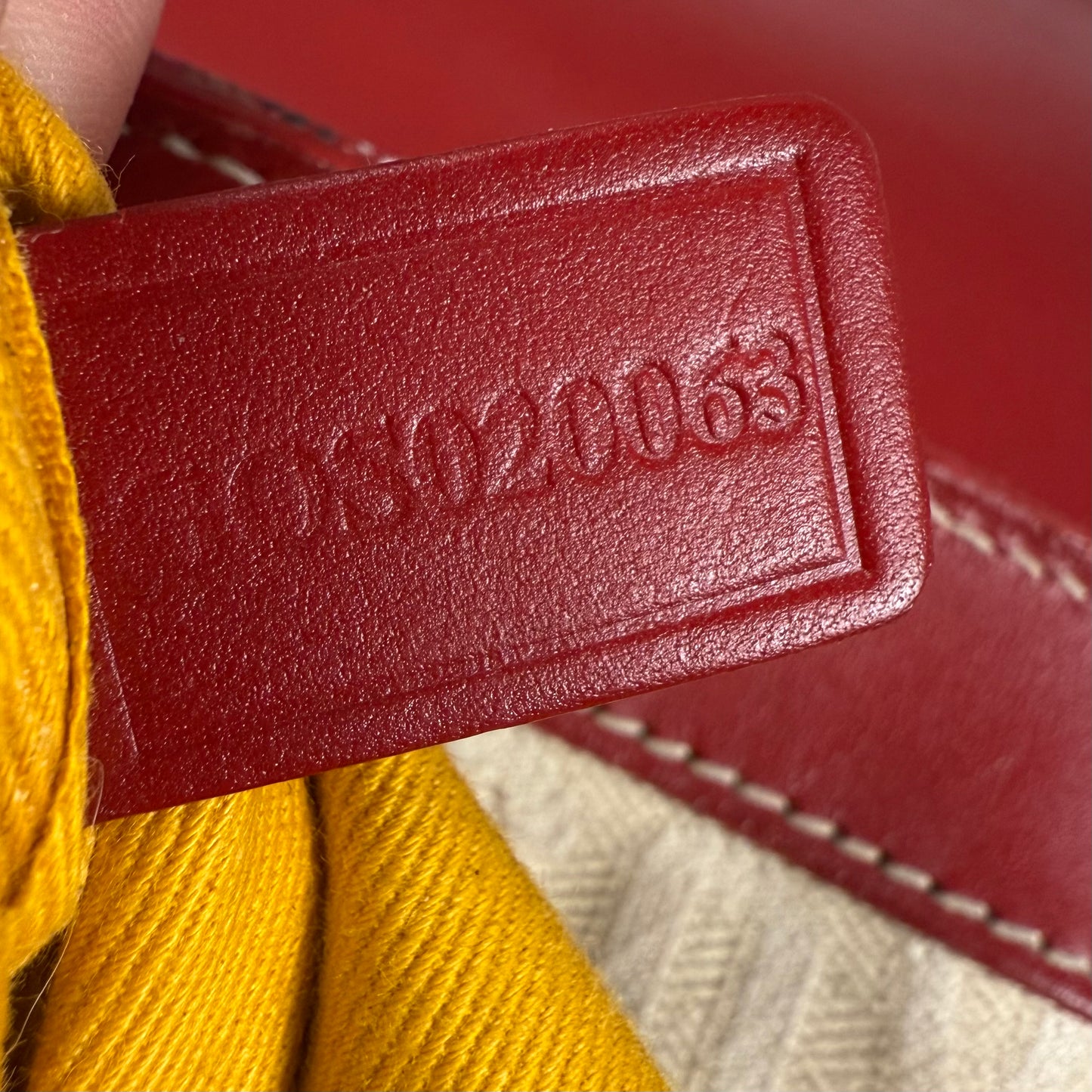 Goyard Grand Bleu MM Personalized “K” Crossbody Messenger Bag