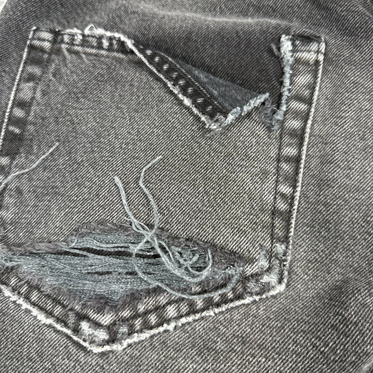 Enfants Riches Déprimés 2023A/W Distressed Burn ‘Black’ Jeans