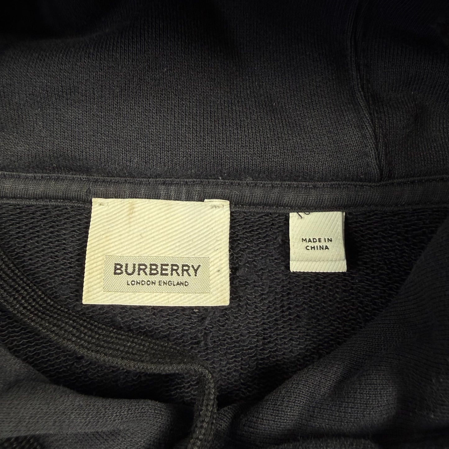 Burberry Logo Print ‘Navy’ Hoodie
