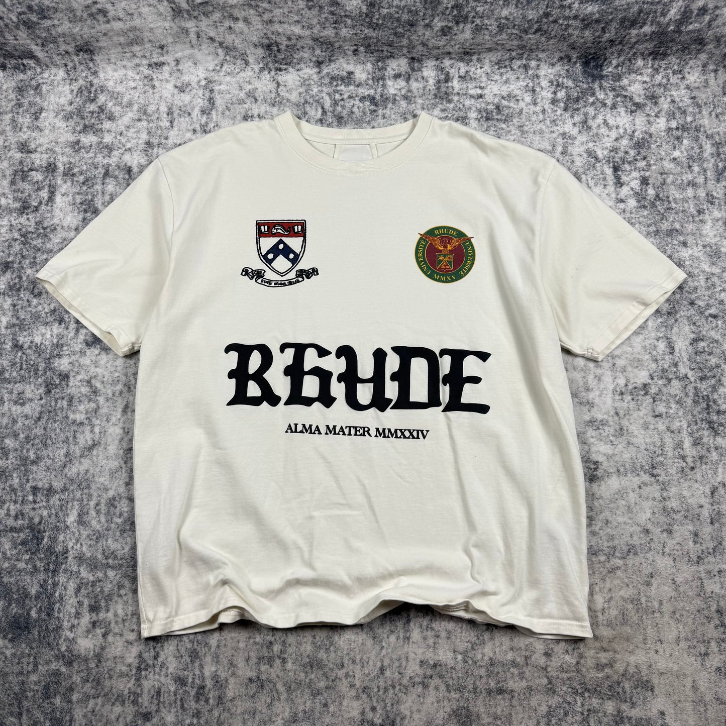Rhude White 'Rhude' Script T-Shirt