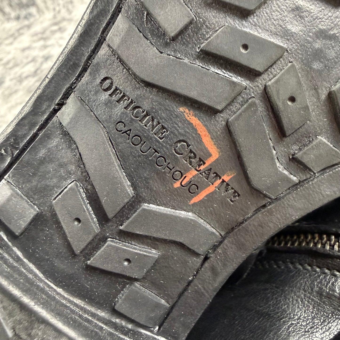 Officine Creative Buckle ‘Black’ Leather Boots