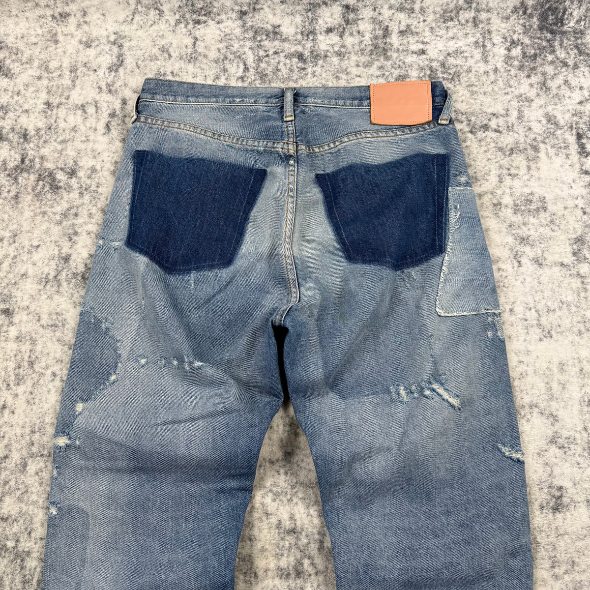Acne Studios 1996 Vintage Patchwork Distressed Jeans