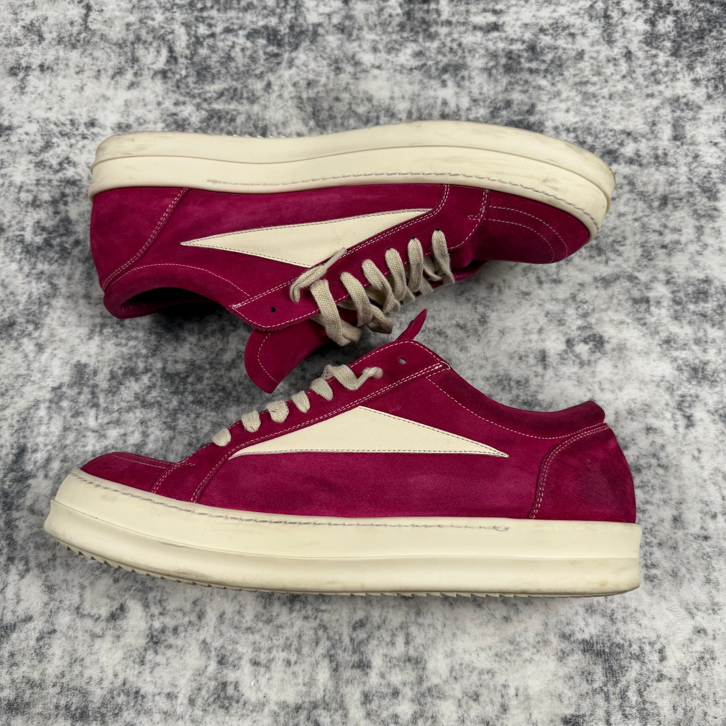 Rick Owens Vintage Vans Suede ‘Pink’ Shoes