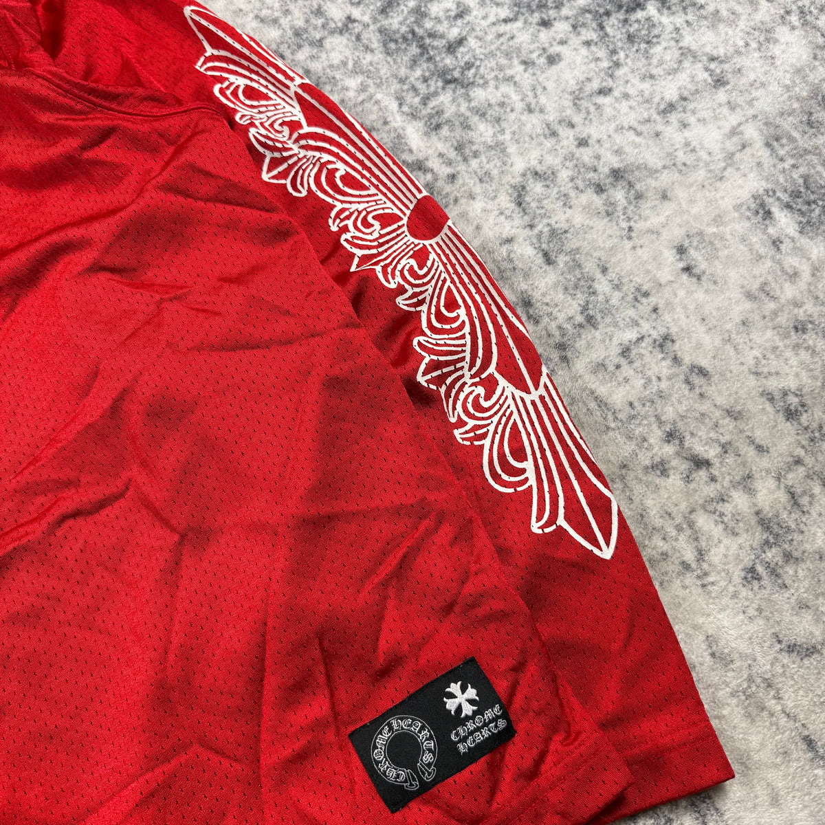 Chrome Hearts x Matty Boy ‘Red’ V-Neck Hockey Jersey