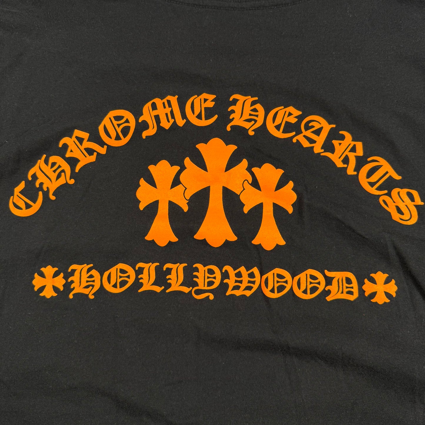Chrome Hearts Hollywood Triple Cross ‘Black’ T-Shirt