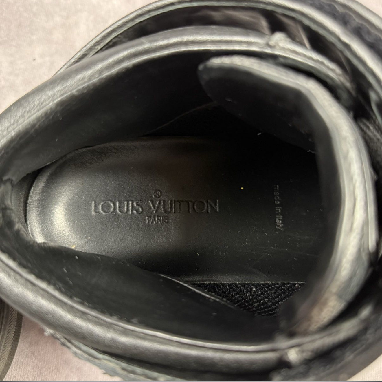 Louis Vuitton Damier Graphite Acapulco Shoes