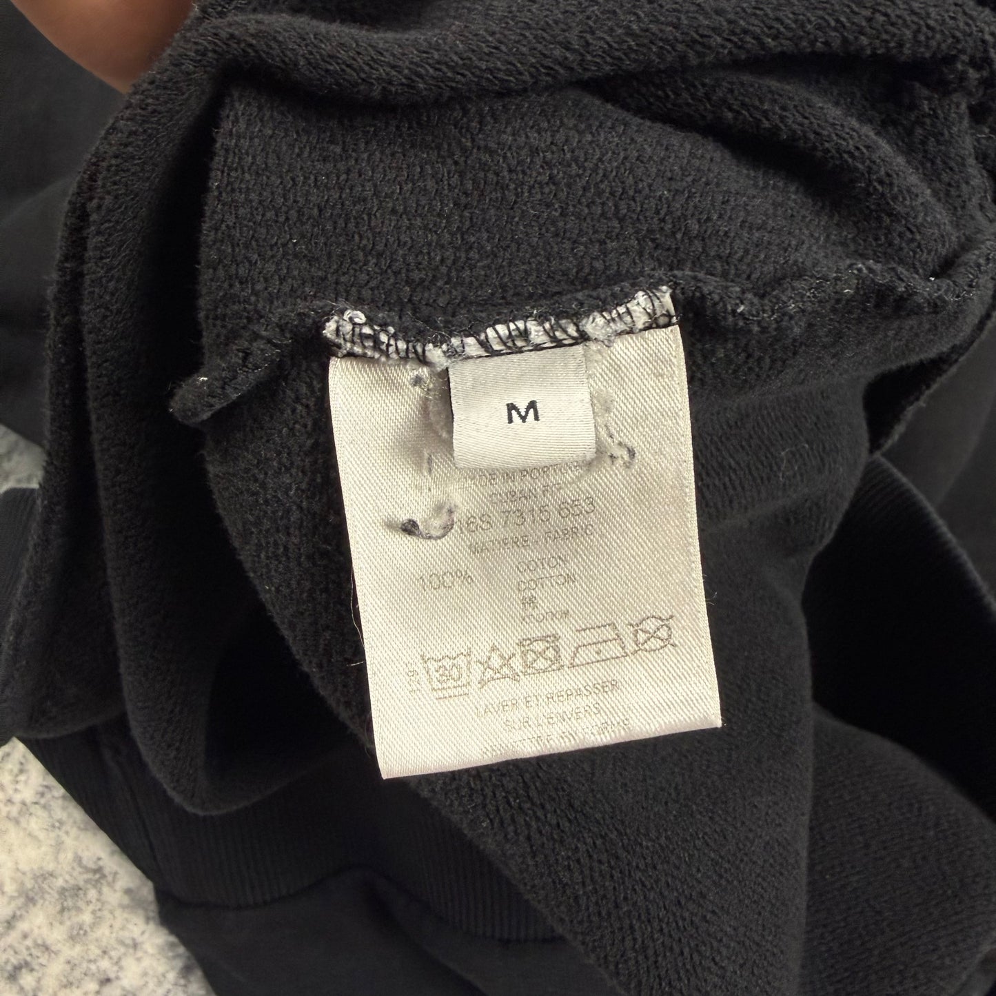 Givenchy FW/15 Screaming Monkeys Graphic ‘Black’ Distressed Sweatshirt