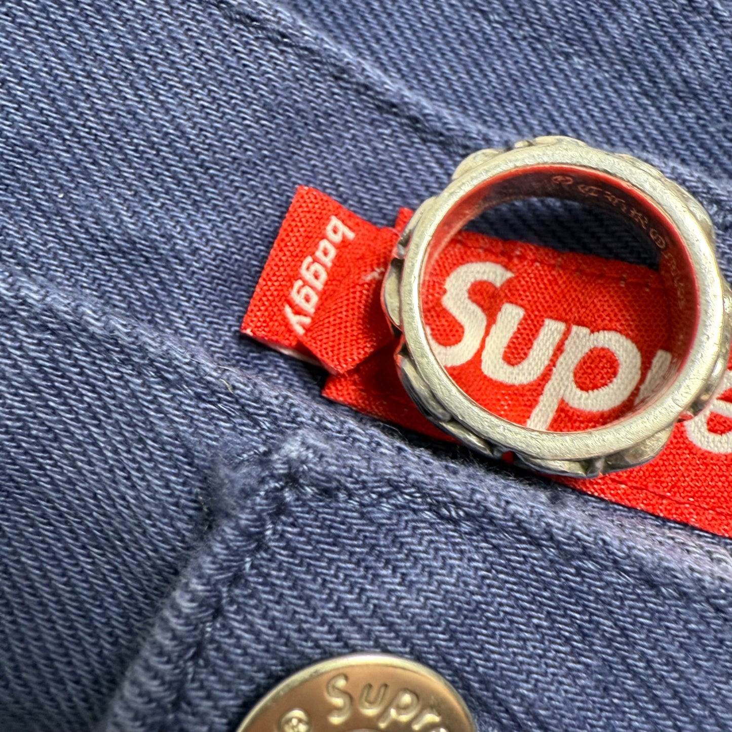 Supreme SS25 Baggy ‘Purple’ Jeans