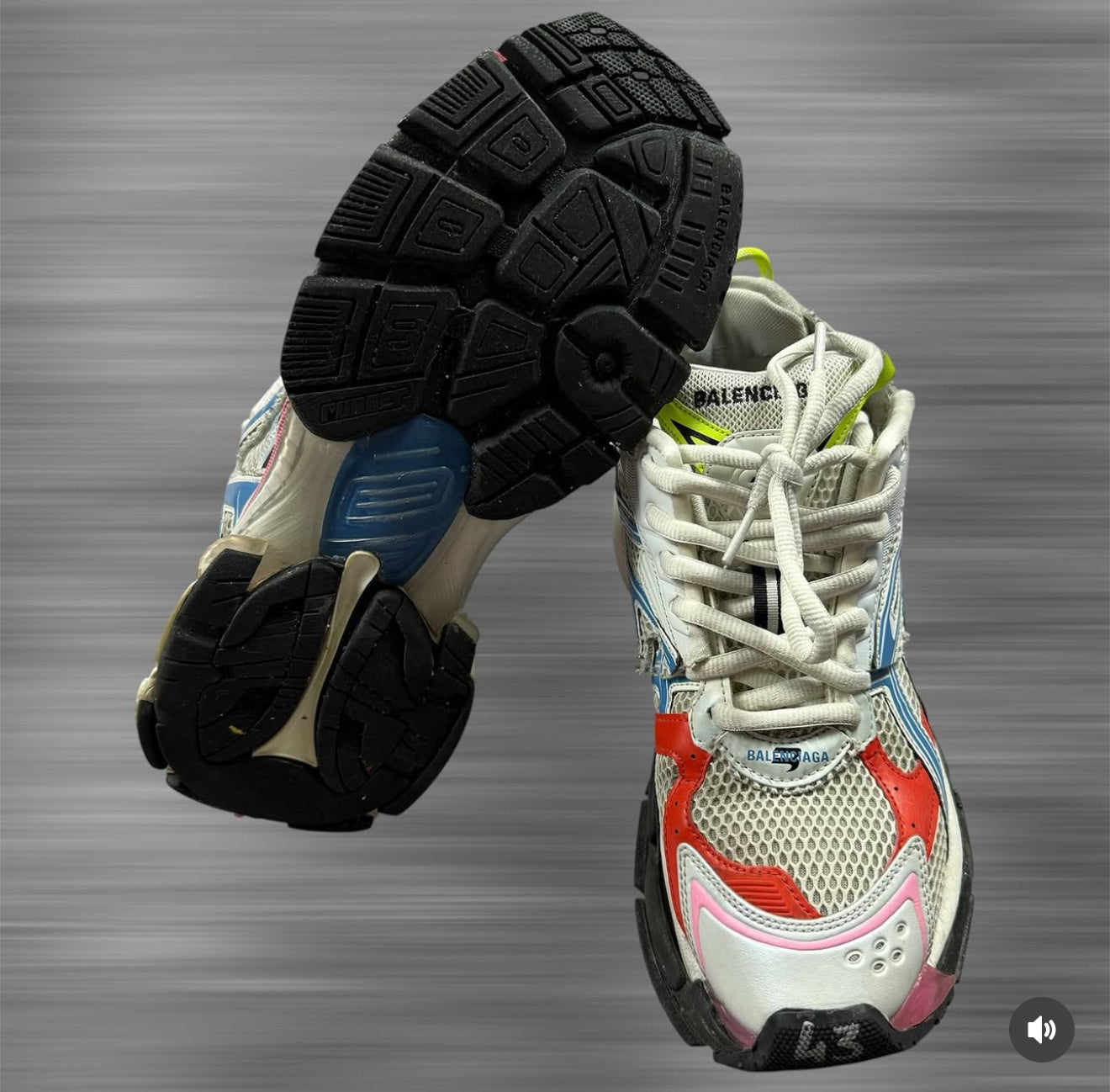 Balenciaga Runner Multicolour Shoes