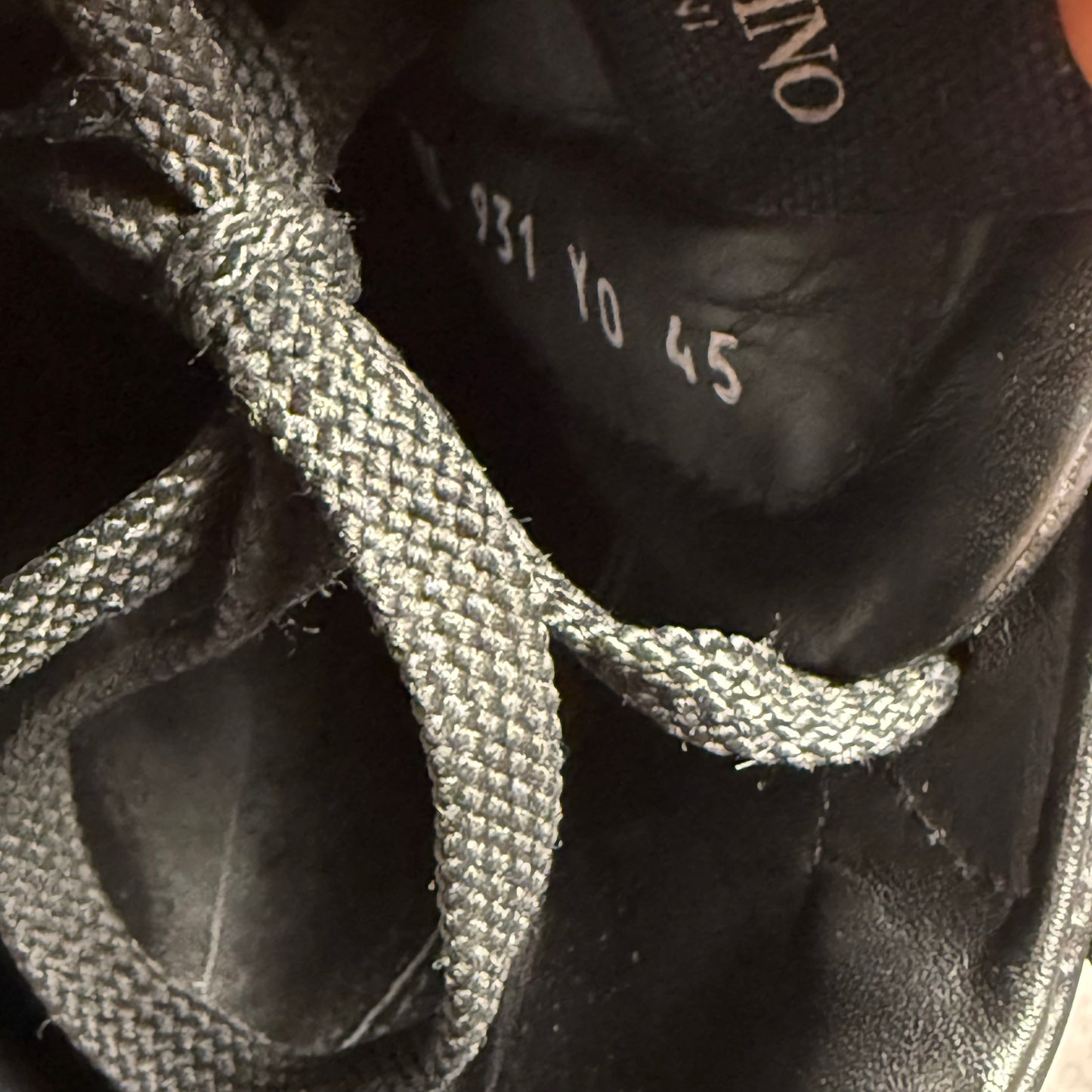 Valentino Garavani Rockstud Untitled Lace-Up Sneakers
