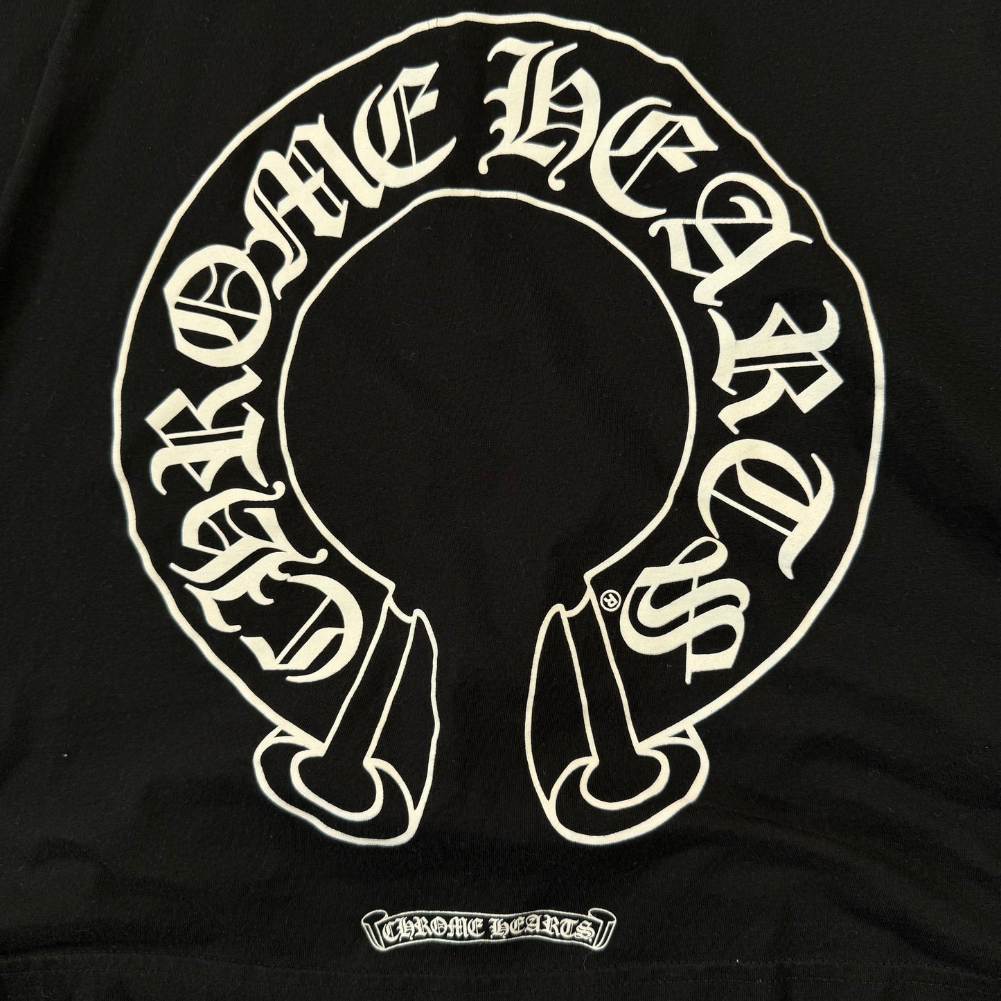 Chrome Hearts Horseshoe ‘Black’ Long Sleeve