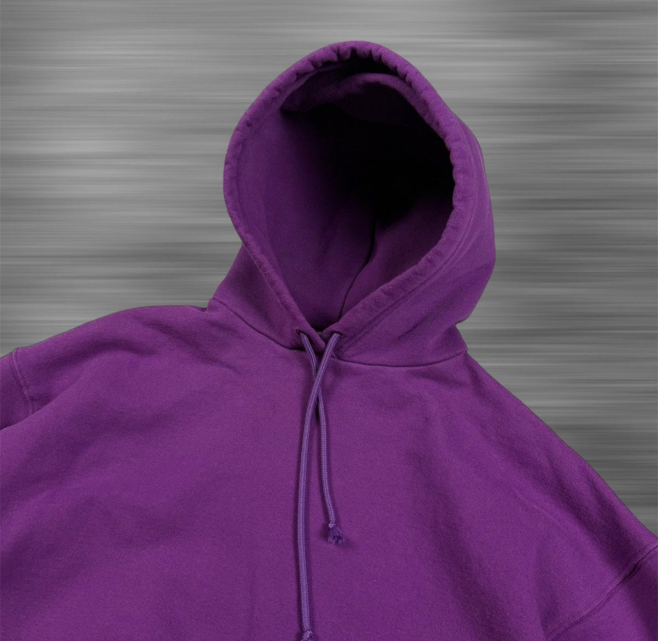 Balenciaga Purple Big Back Logo Hoodie