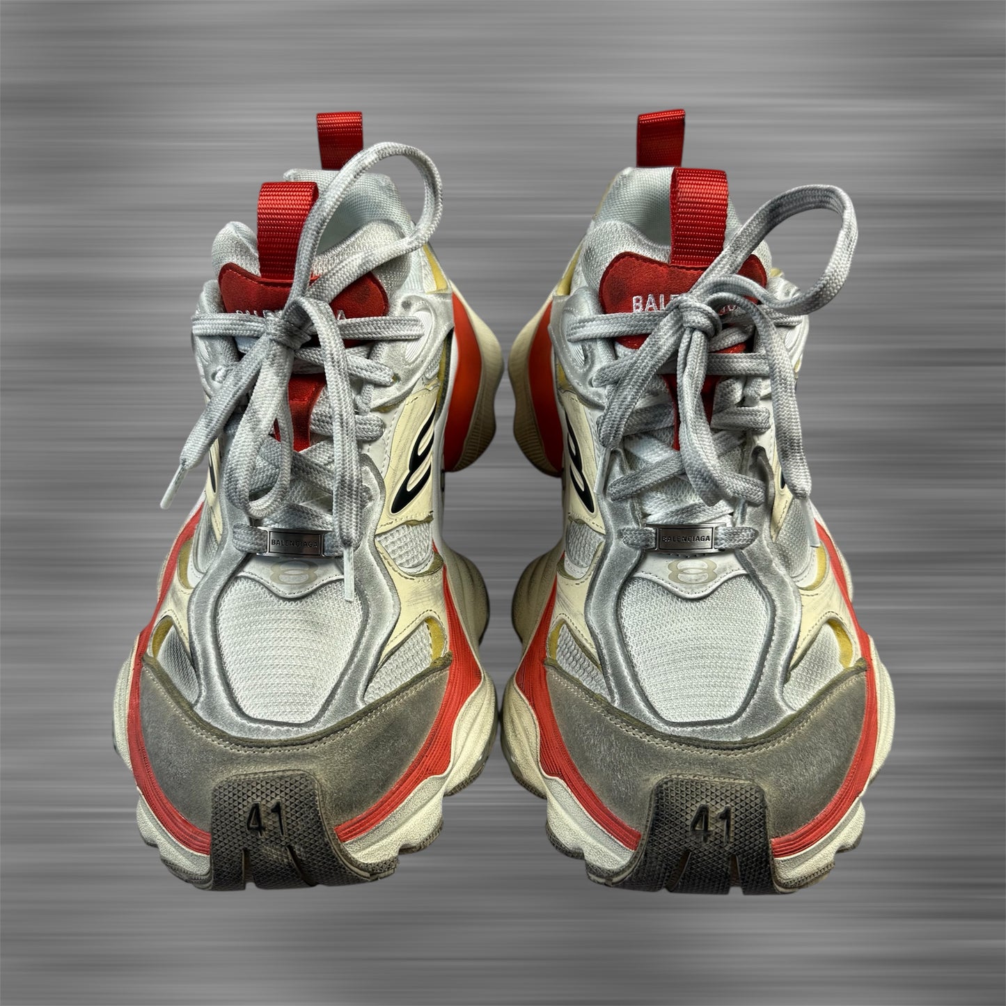 Balenciaga Cargo Distressed ‘Red/White’ Shoes