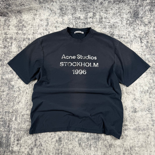Acne Studios Stockholm 1996 Faded ‘Navy’ T-Shirt
