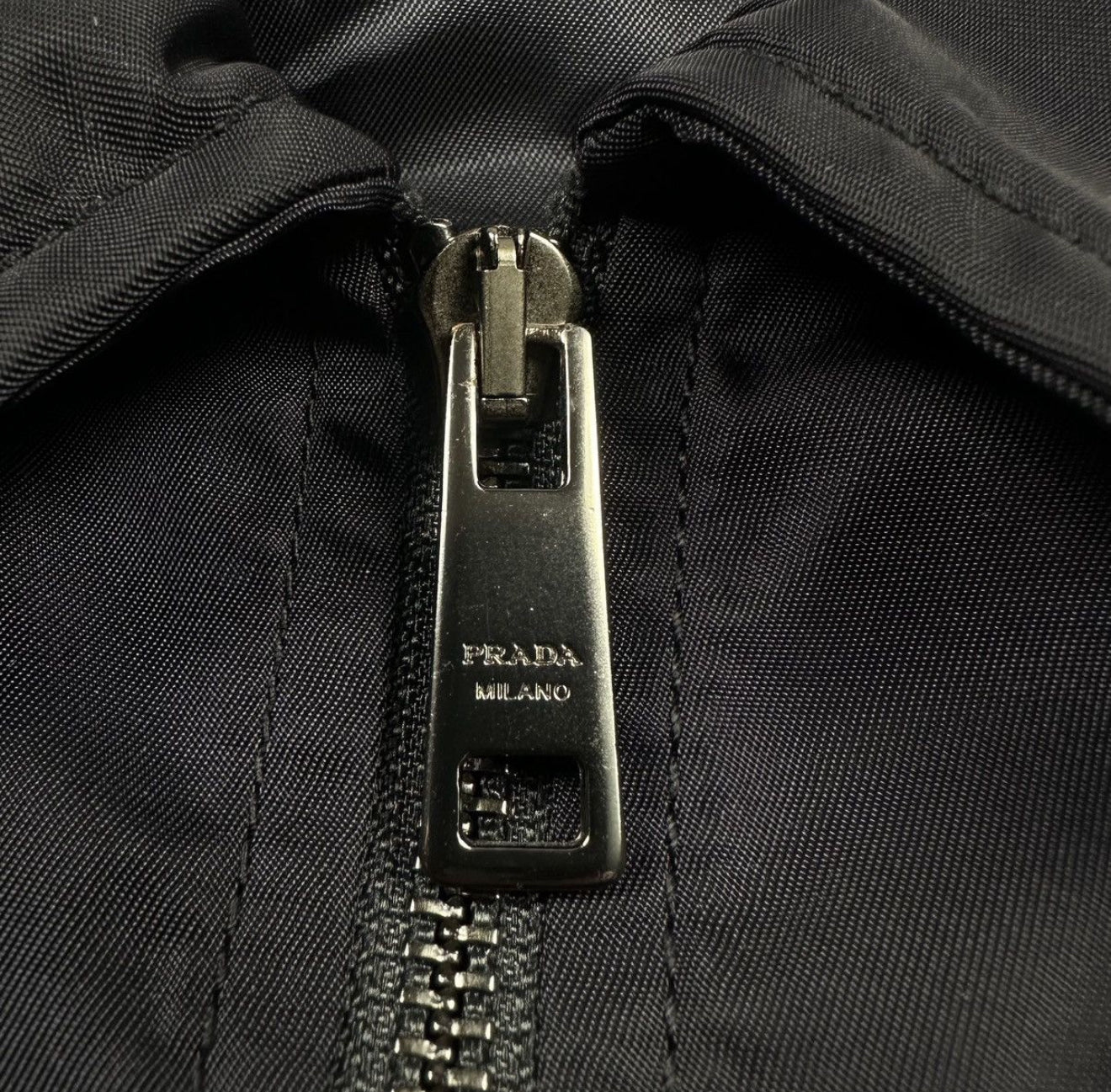 Prada Nylon Black Light Jacket