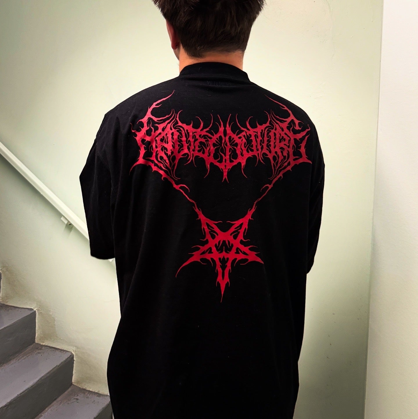 VETEMENTS SS/25 Death Metal Oversized Shirt