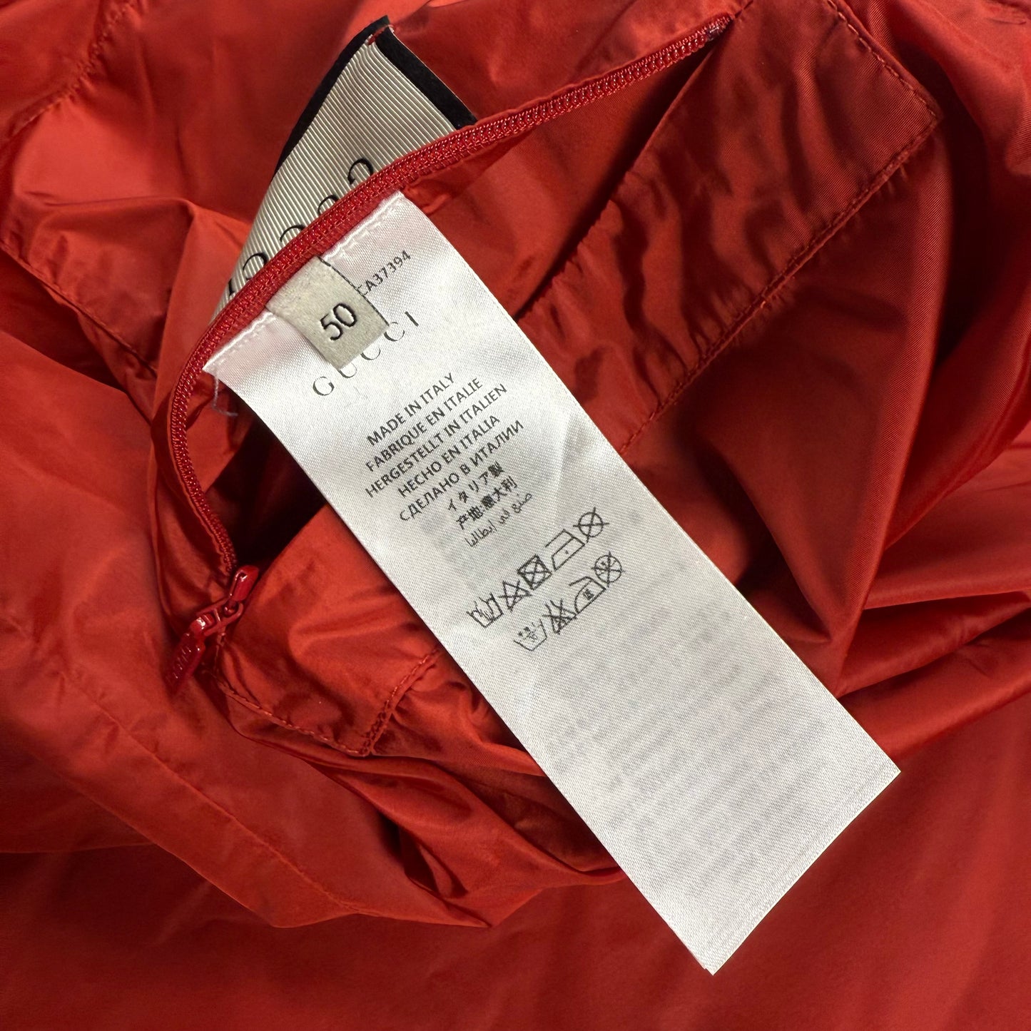 Gucci Bee And Star Print Windbreaker ‘Red’ Jacket