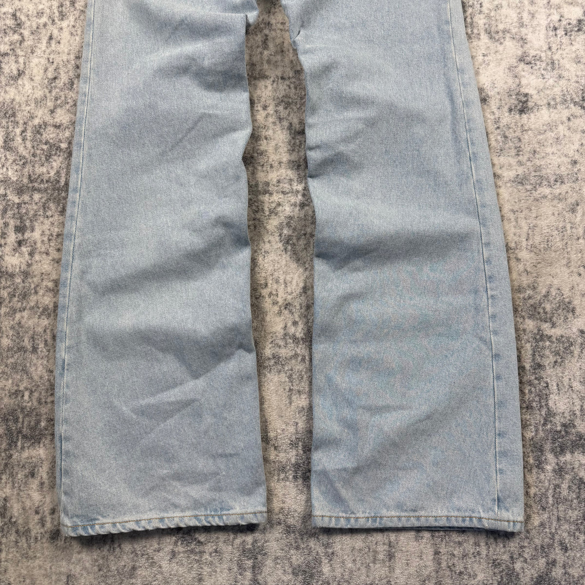 Off-White FW22 Seasonal Light Wash Flared Denim Jeans
