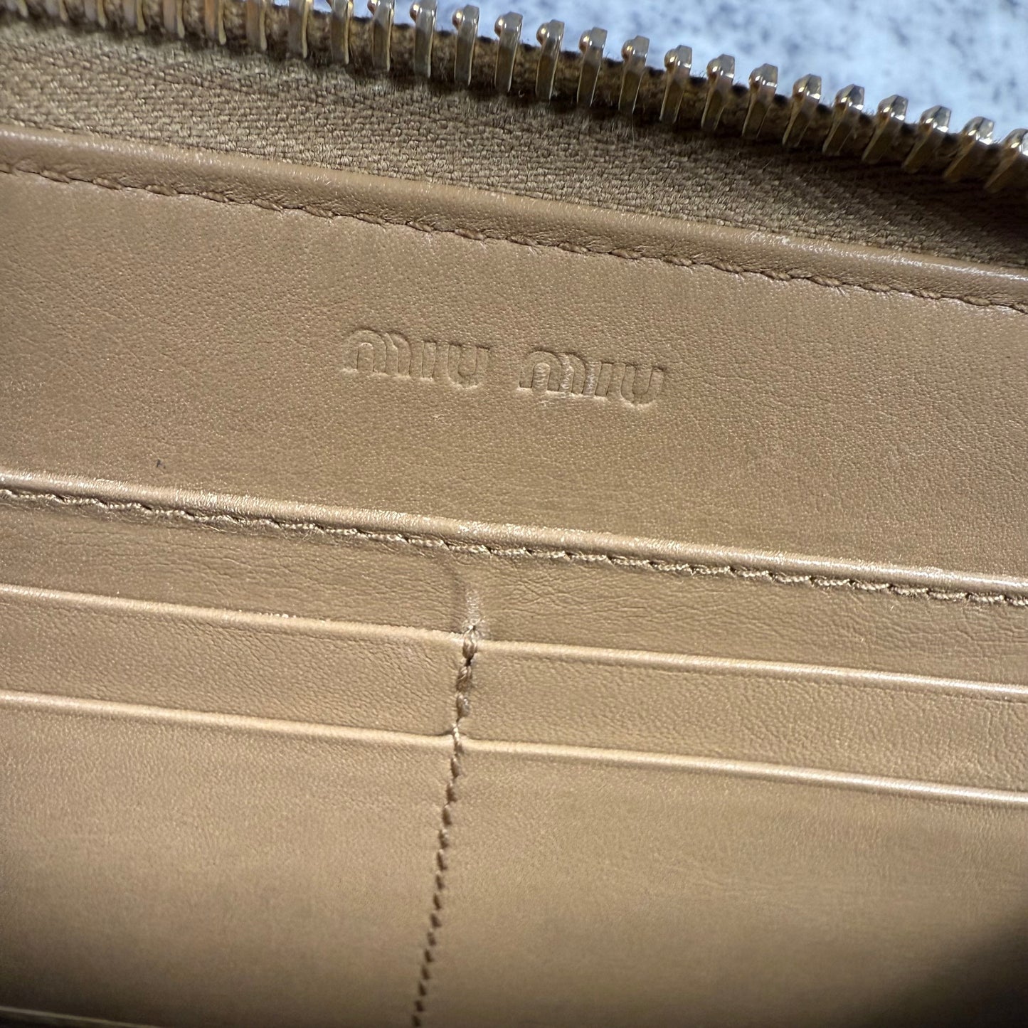 Miu Miu Leather Wallet