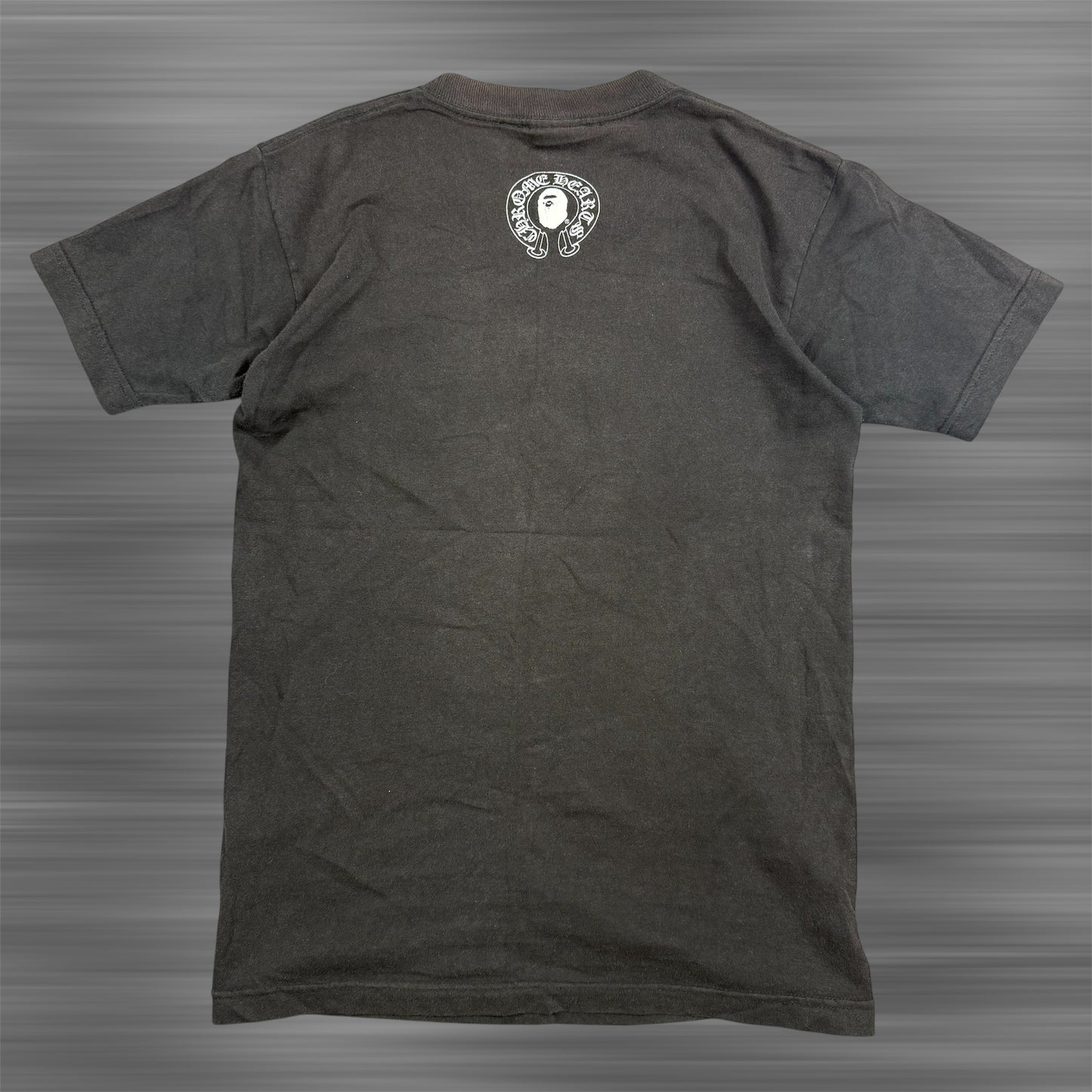 2009 Chrome Hearts BAPE Baby Milo Horseshoe Tee