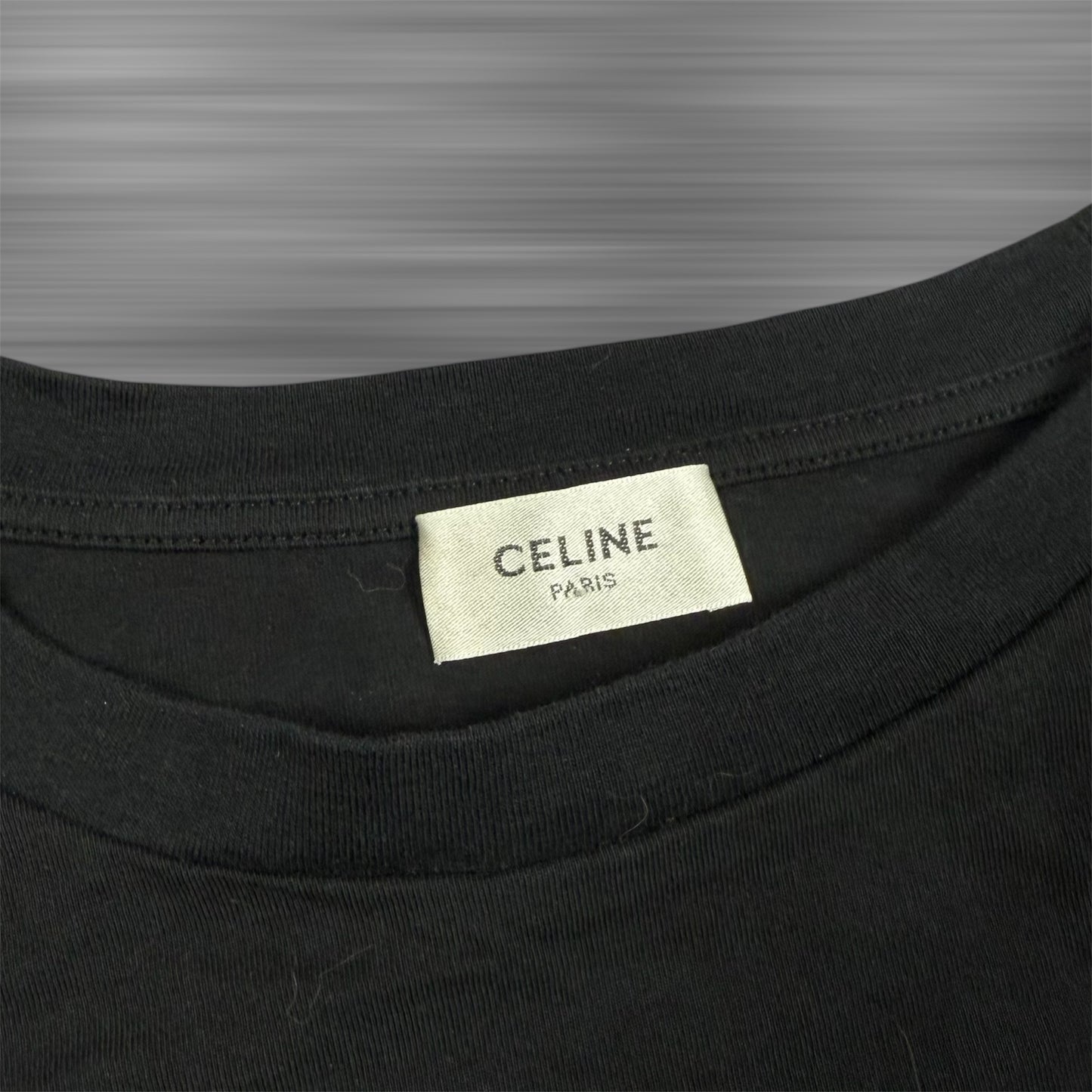 Celine SS22 Dalmatian Puppy Dog Runway ‘Black’ T-Shirt