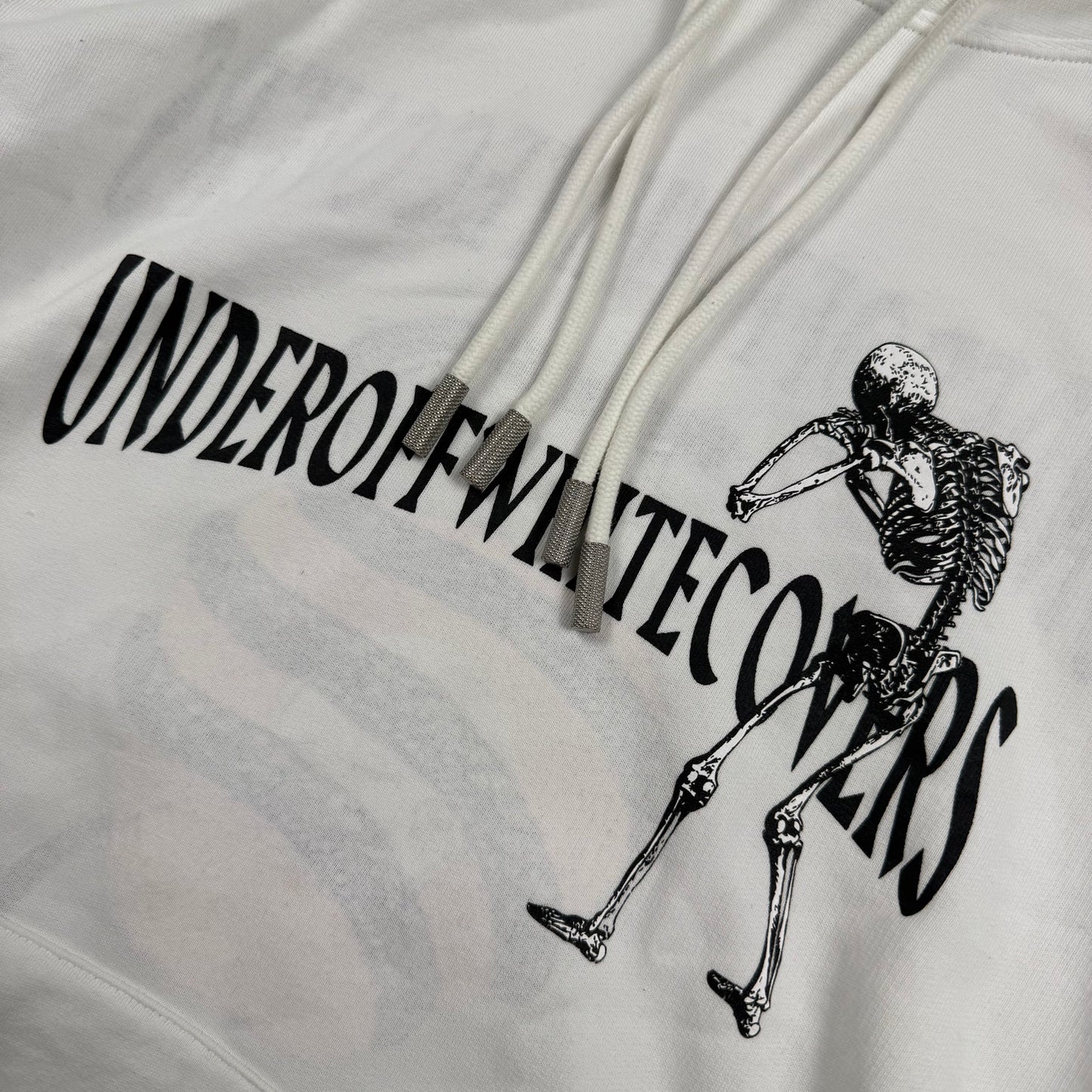 Off-White x Undercover Reversible “Skeleton Dancing” ‘White’ Hoodie