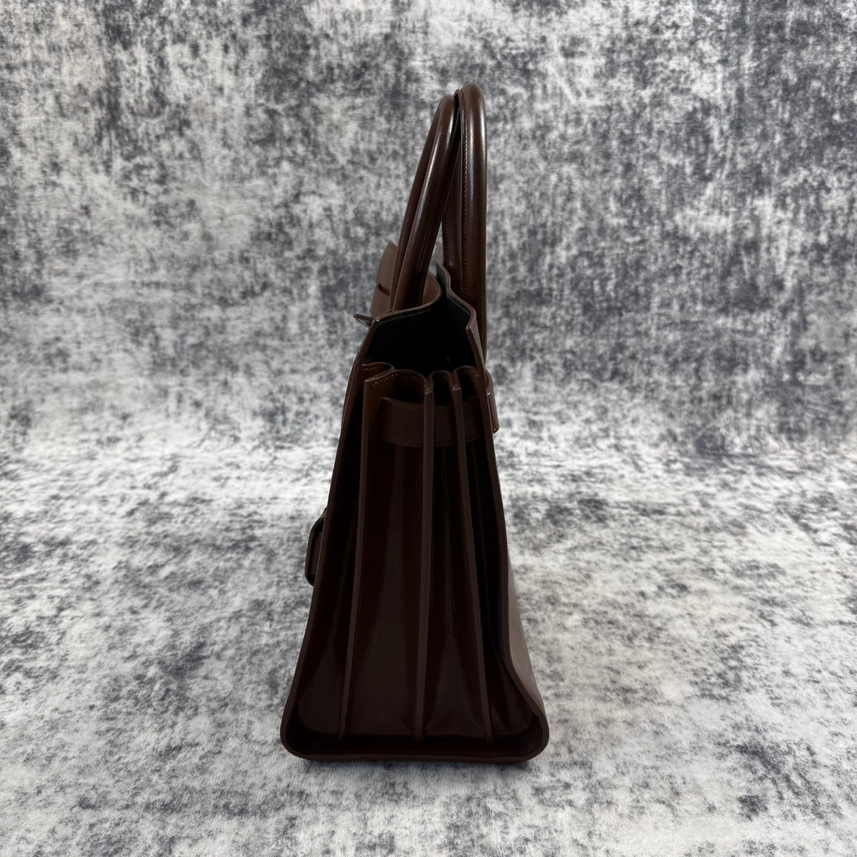 Saint Laurent Sac de Jour Brown Leather Tote Bag