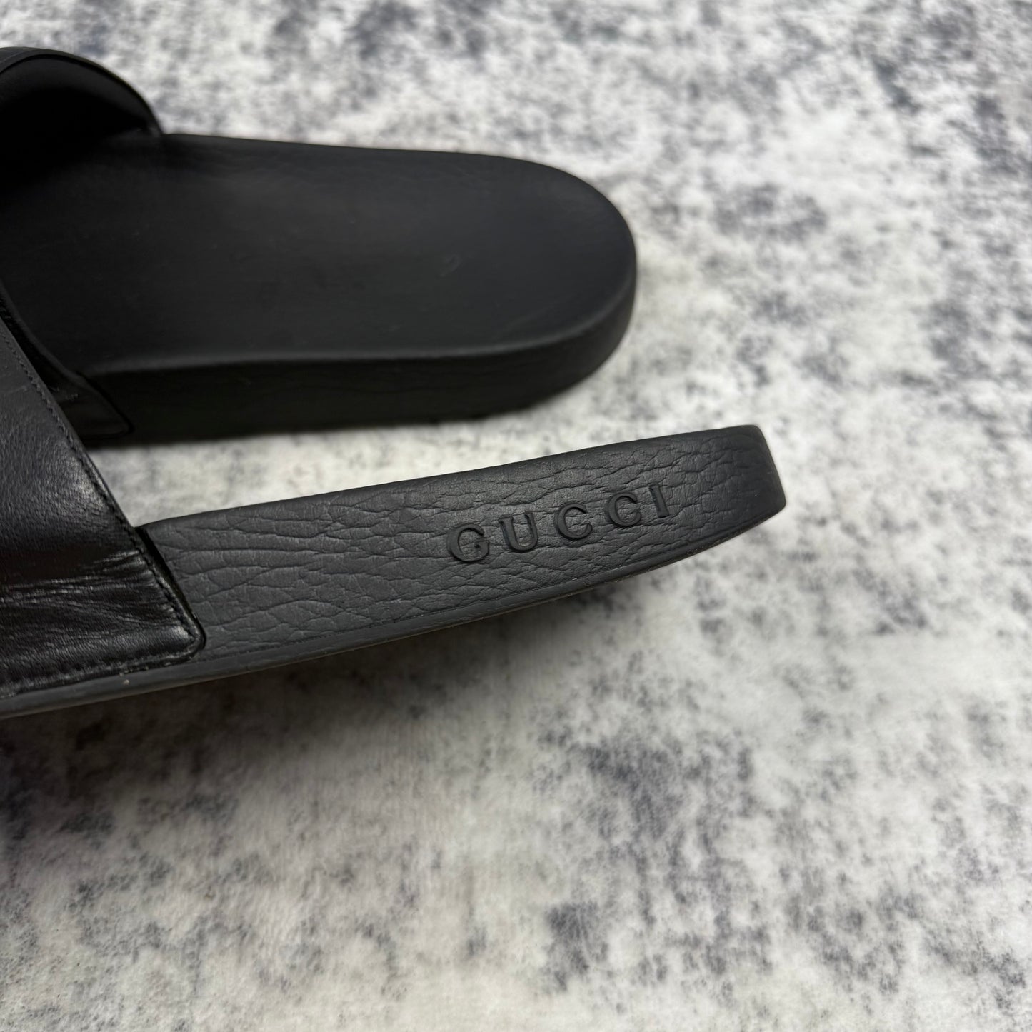 Gucci Slide Interlocking G ‘Black/White’