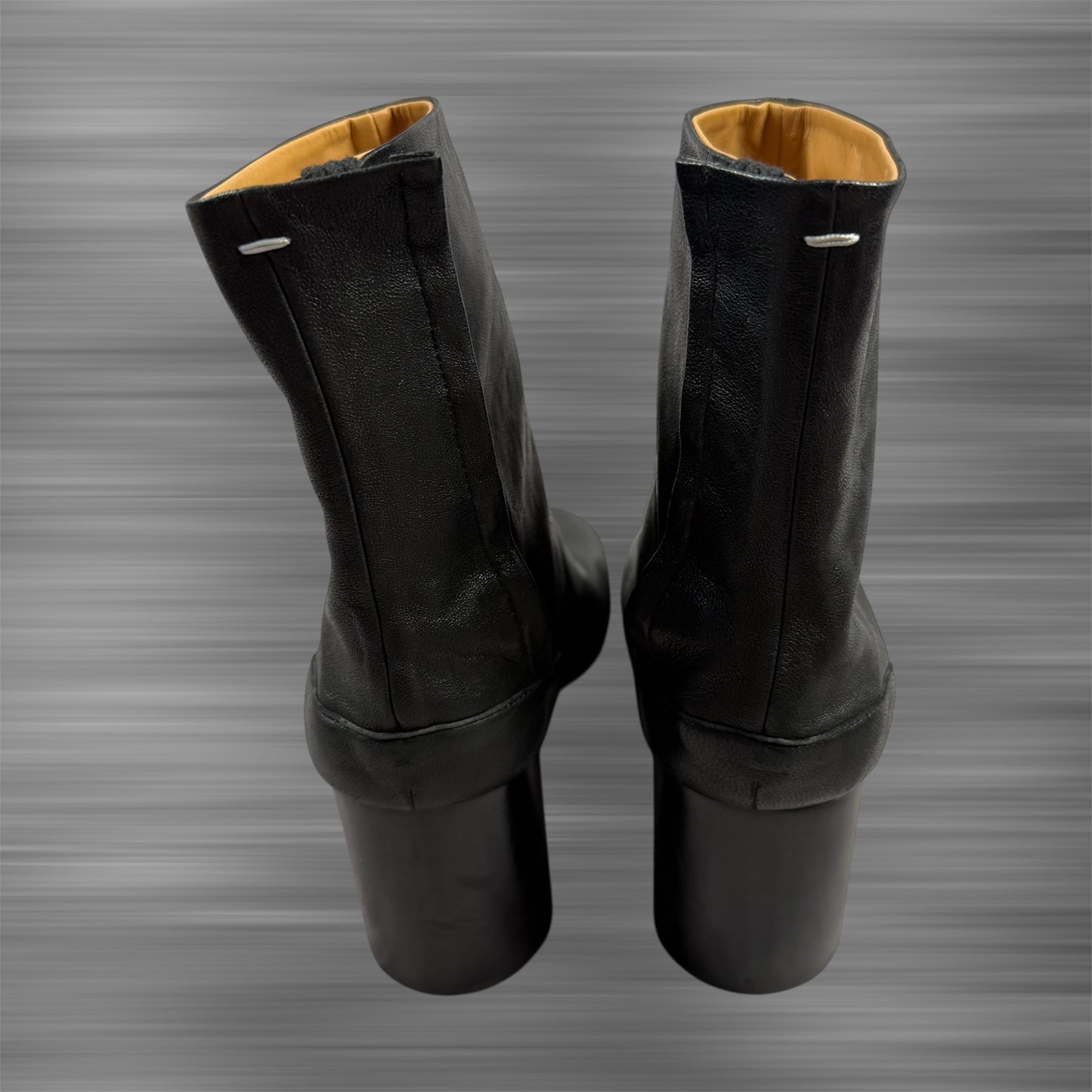 Maison Margiela Tabi Leather Ankle ‘Black’ Boots