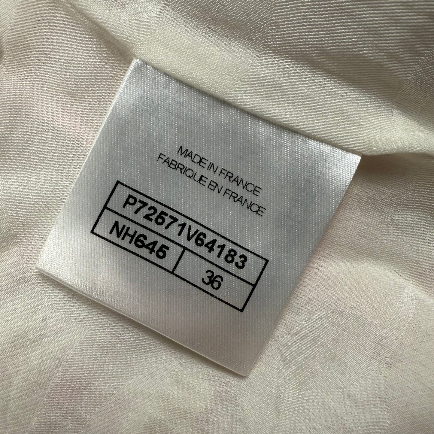 Chanel 2022 Tweed Pattern Evening Jacket