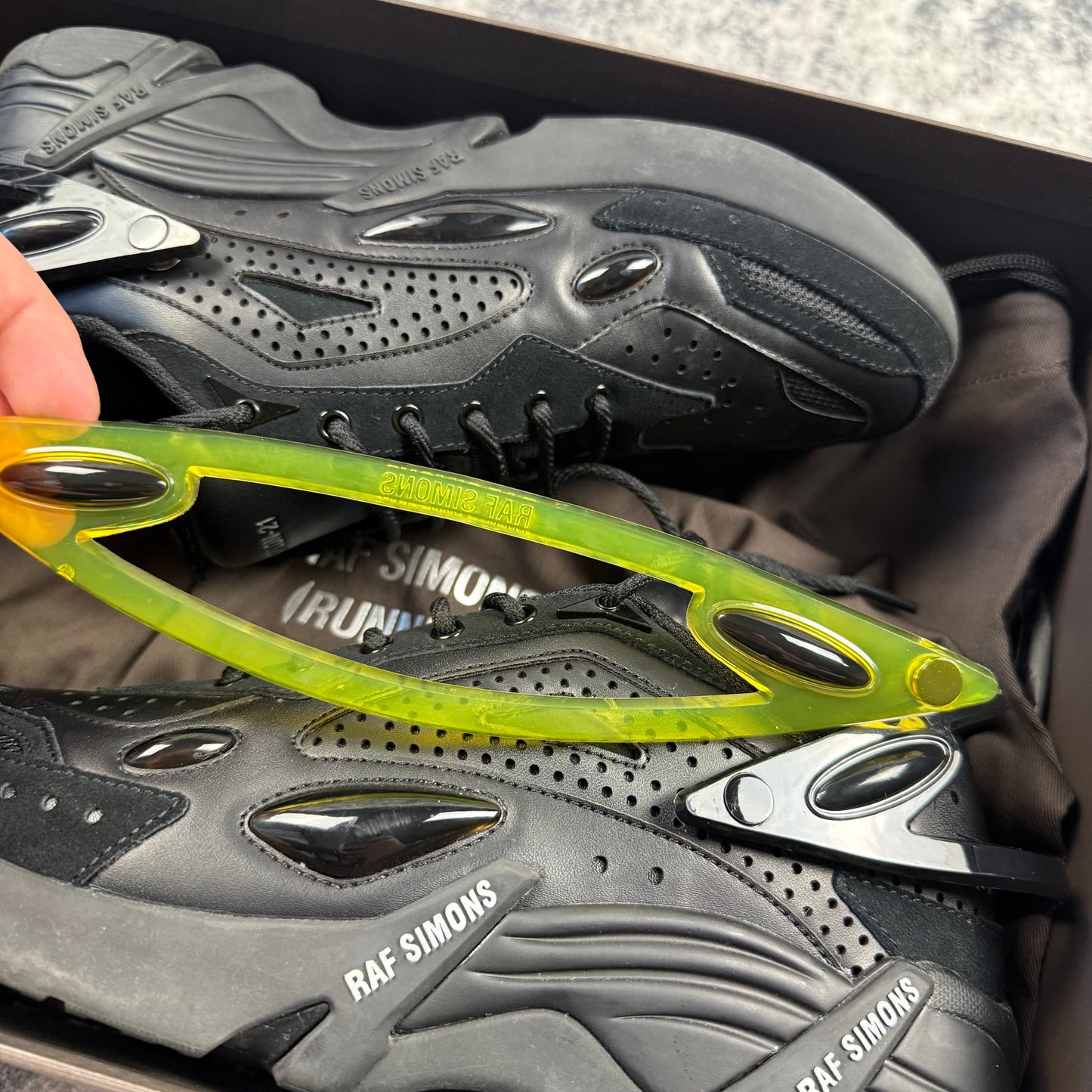 Raf Simons Cylon-21 ‘Black’ Shoes