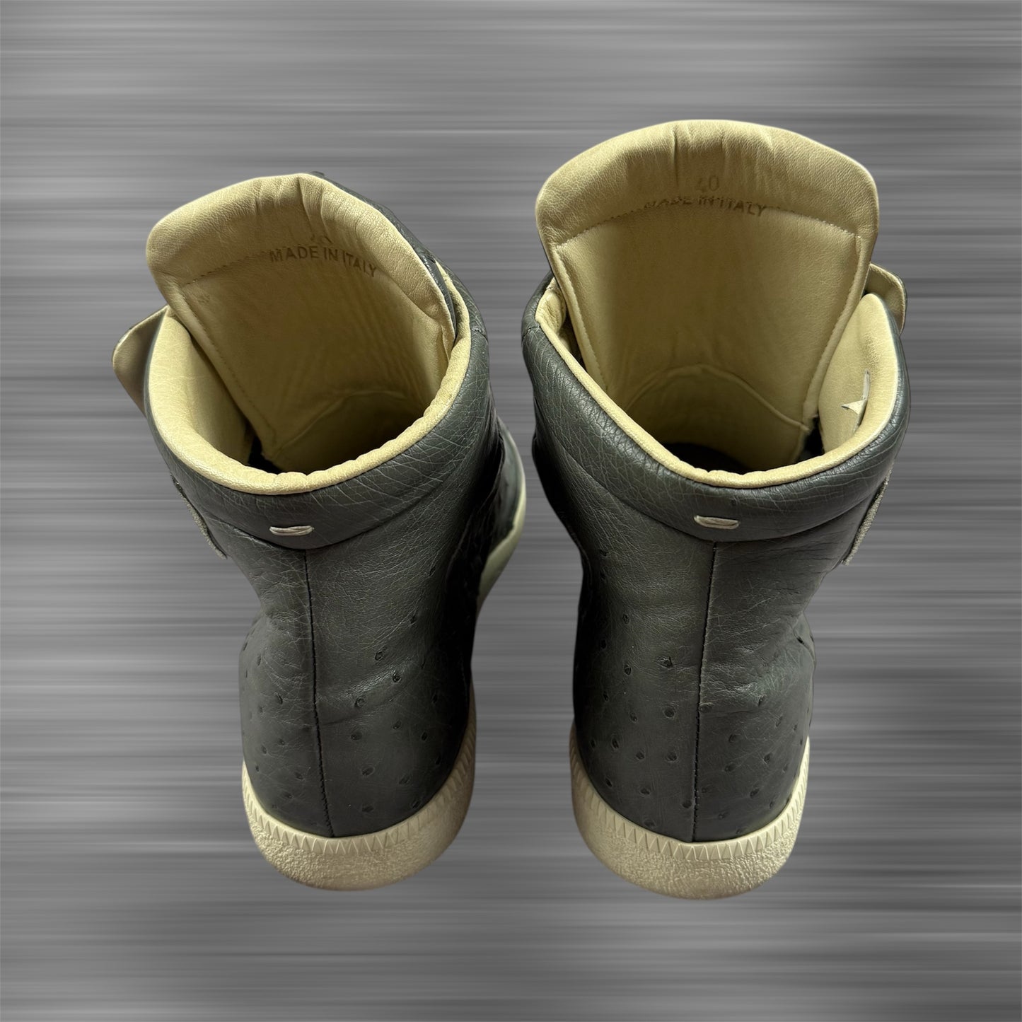 Maison Margiela Future Ostrich Leather Shoes