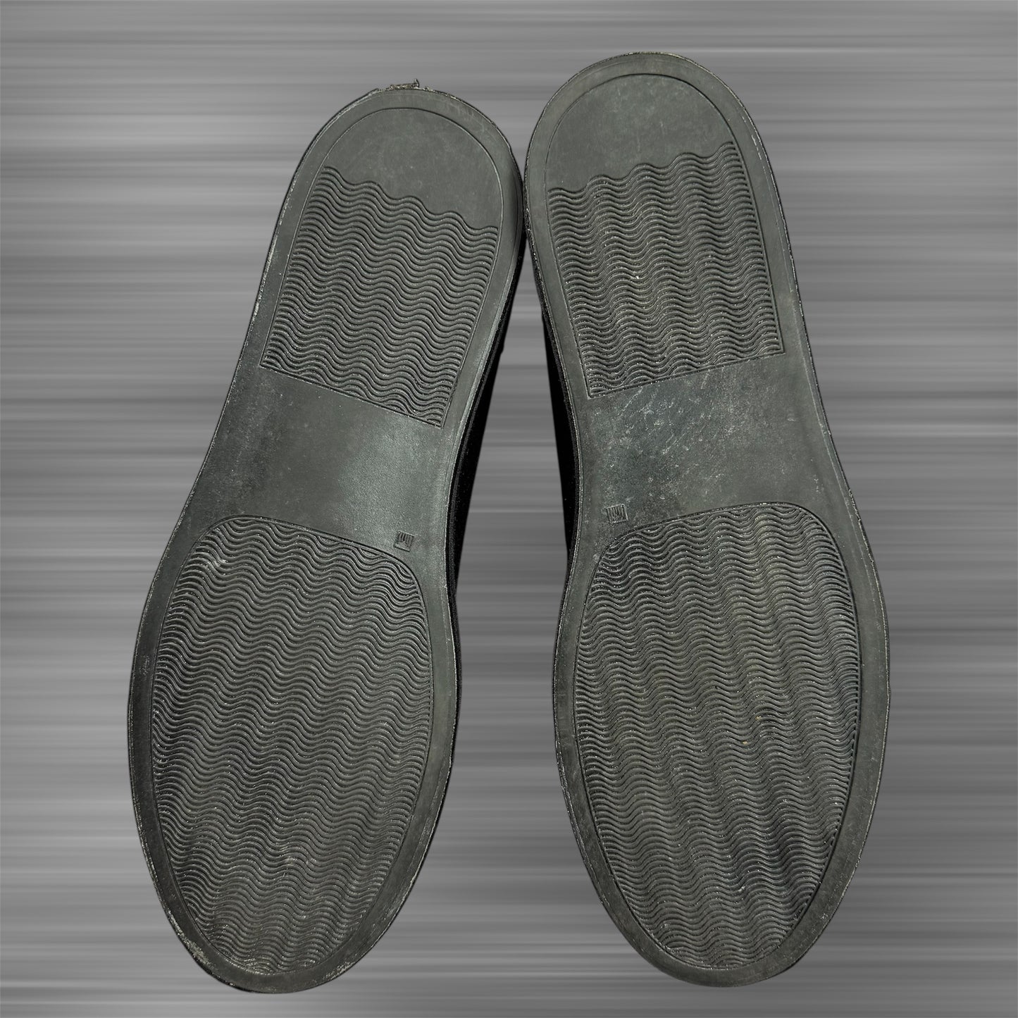 Maison Margiela All Over Black Velvet High Shoes