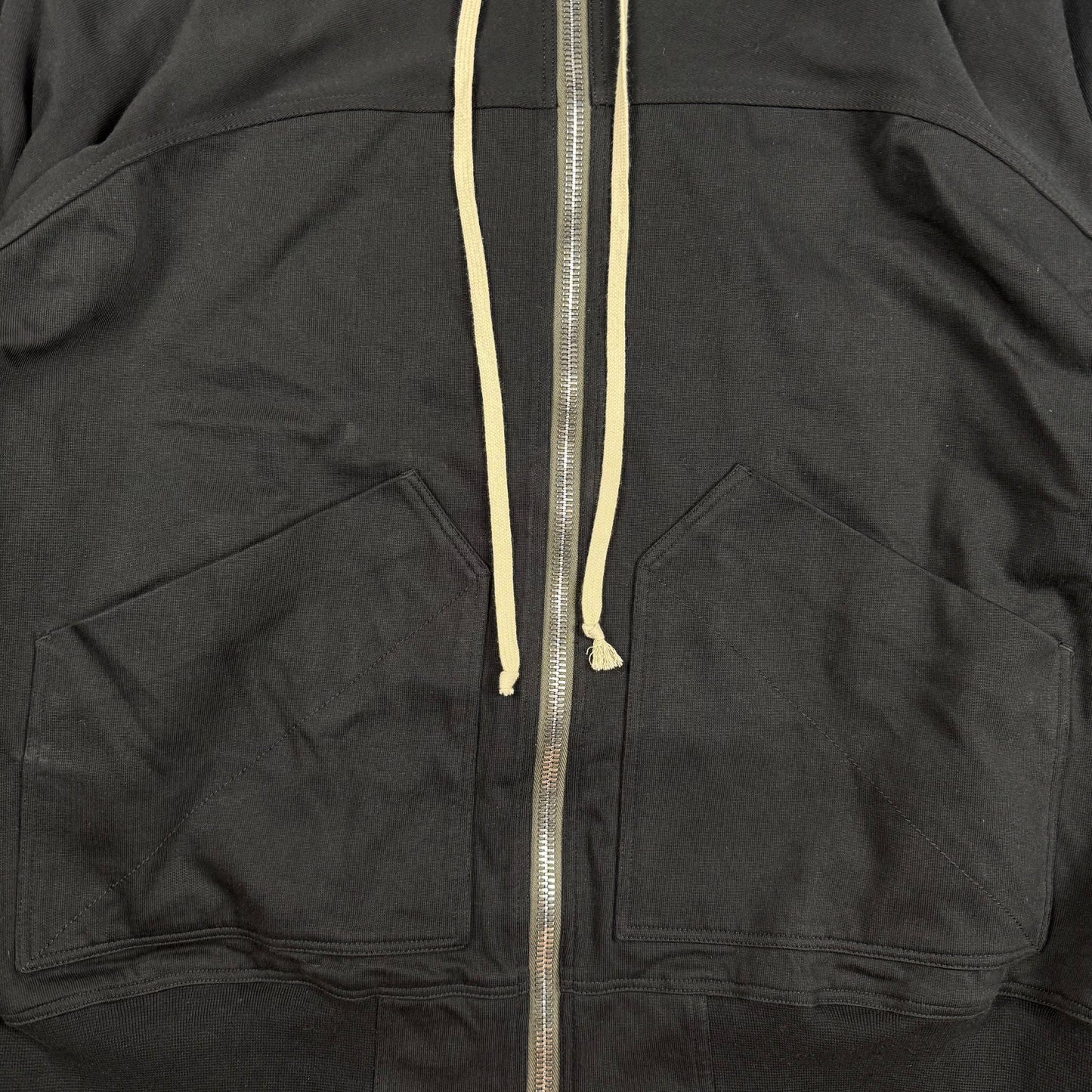 Rick Owens FW/22 Front Pockets ‘Black’ Zip Hoodie