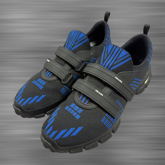 Prada Crossection 'Black Blue Mouline' Shoes