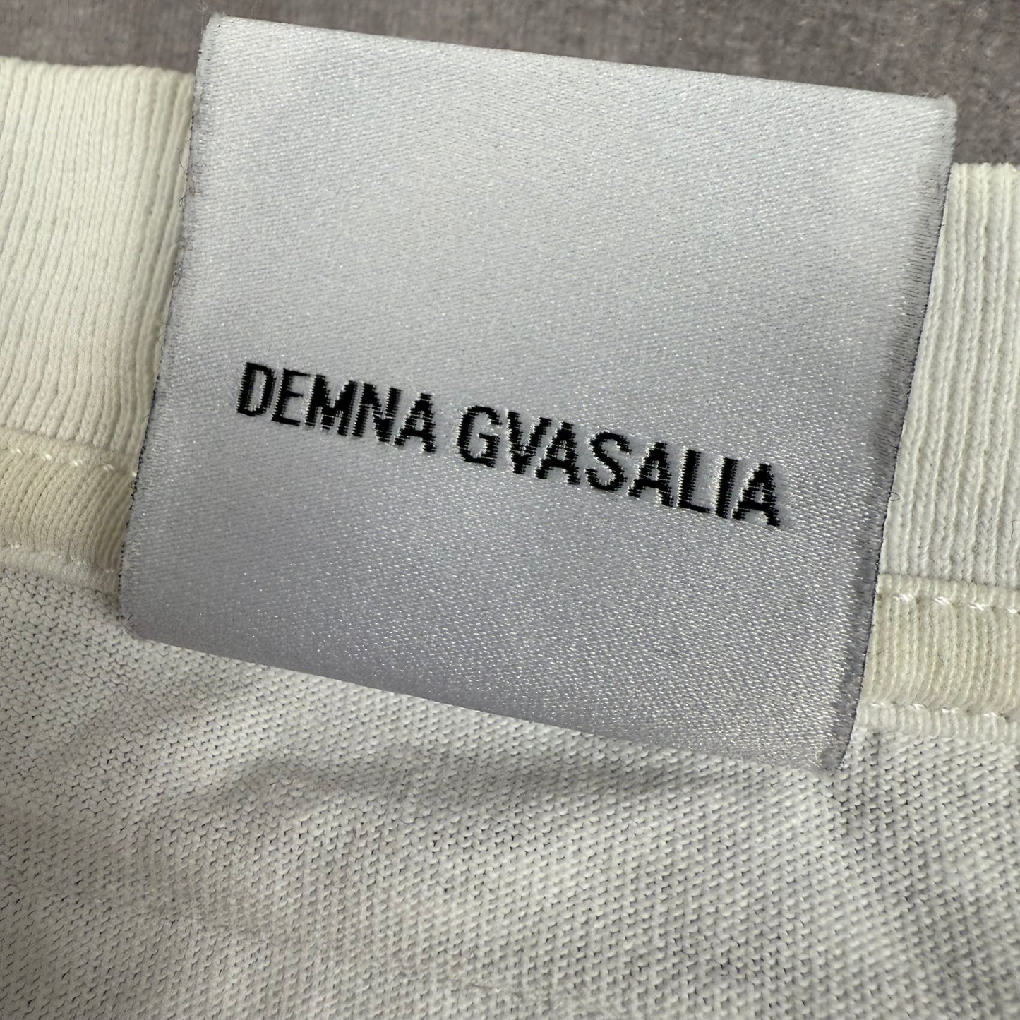 Vetements 2020 Shipping Label ‘White’ T-Shirt